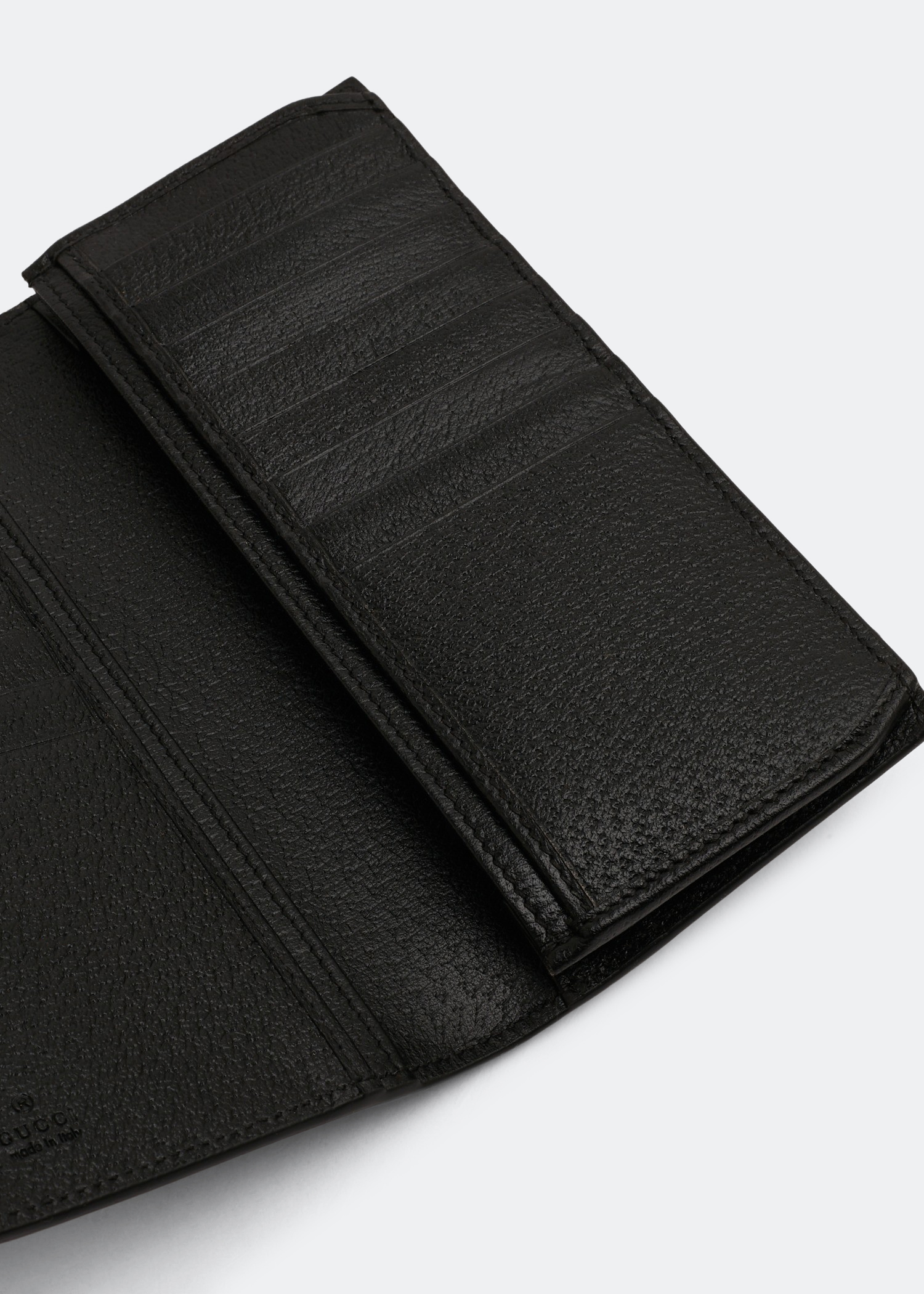 

GG Marmont long wallet, Black