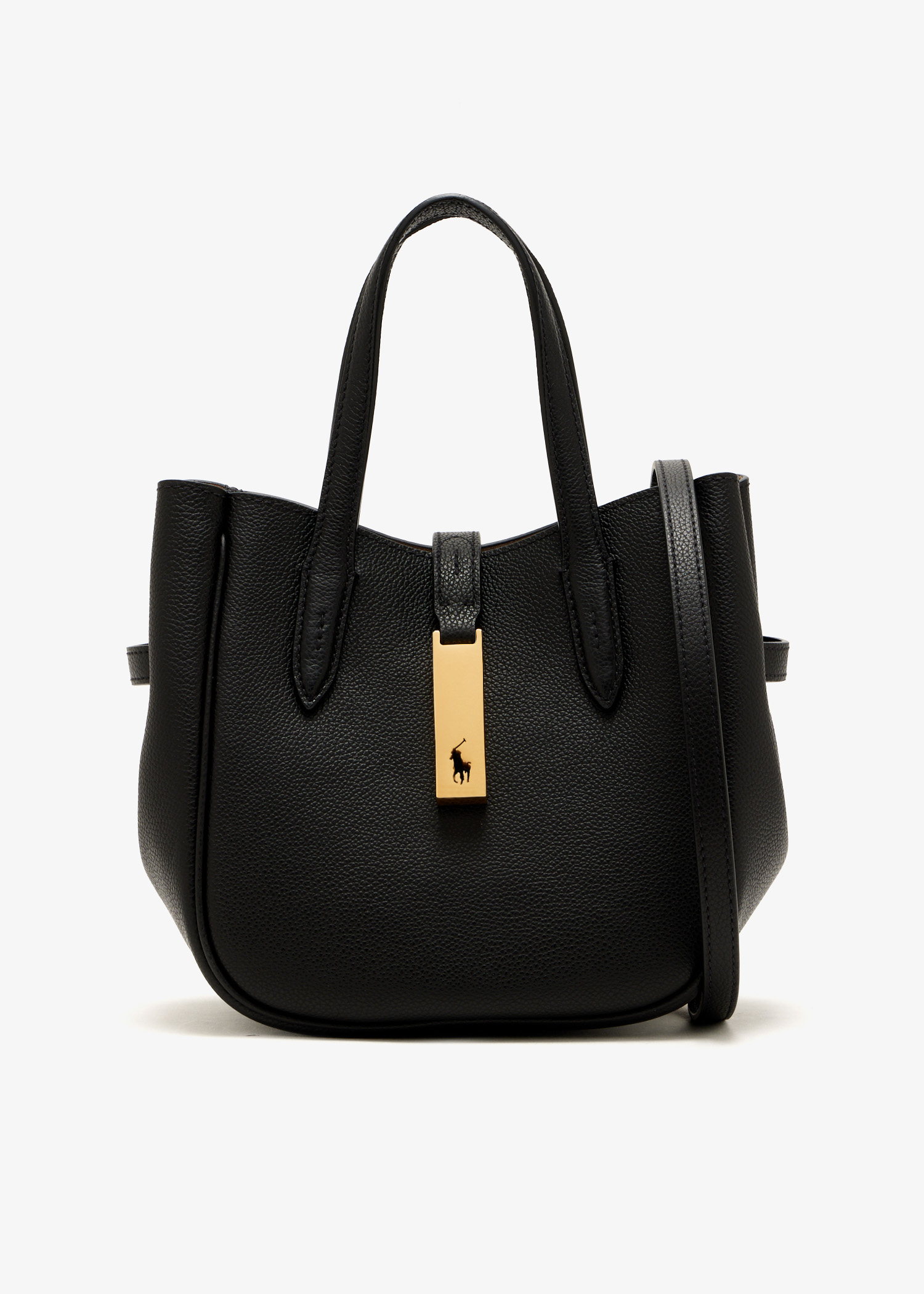 

Polo ID small tote bag, Black