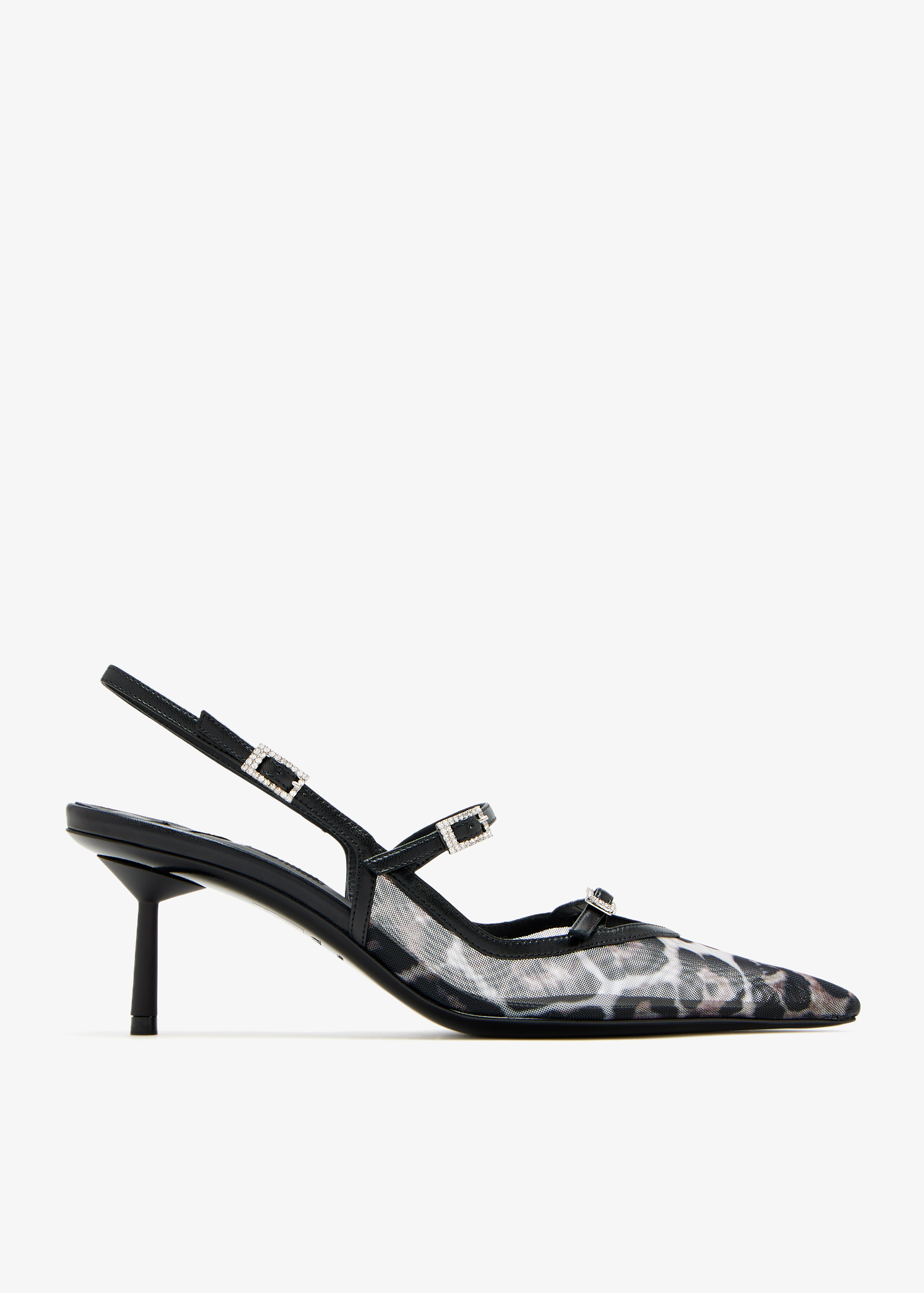 

Chanel Morgana slingback pumps, Animal printed