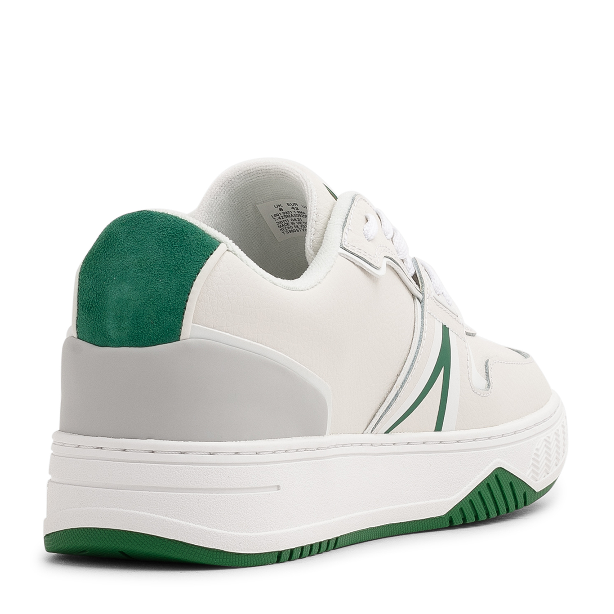 

L001 leather sneakers, White