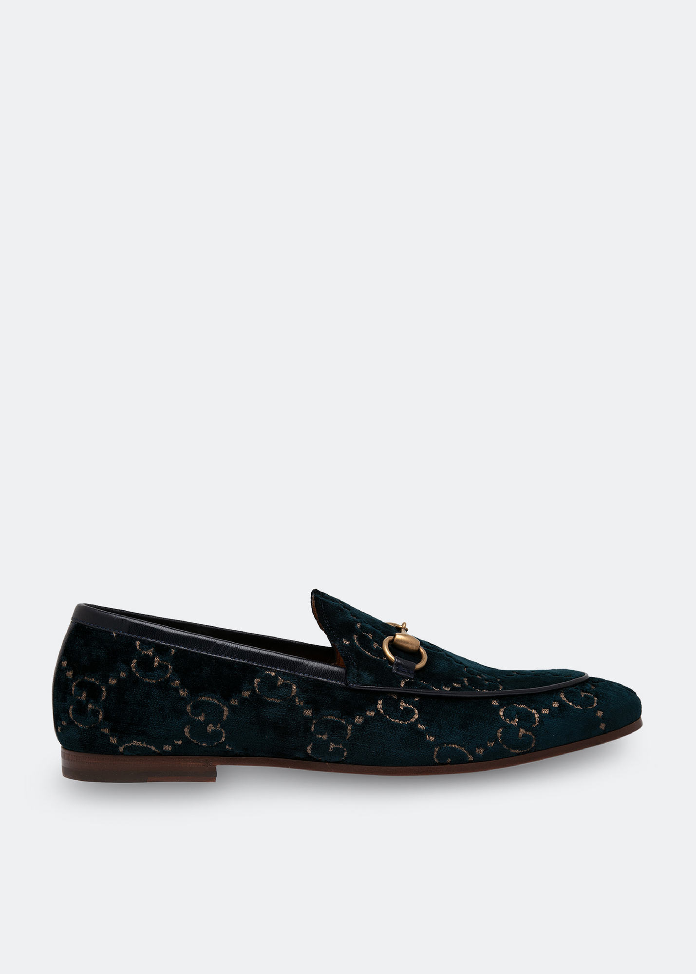 

Jordaan GG velvet loafers, Blue