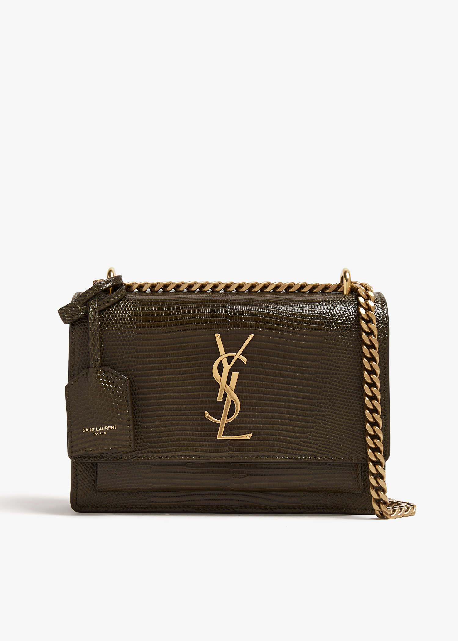 

Sunset small chain bag, Green