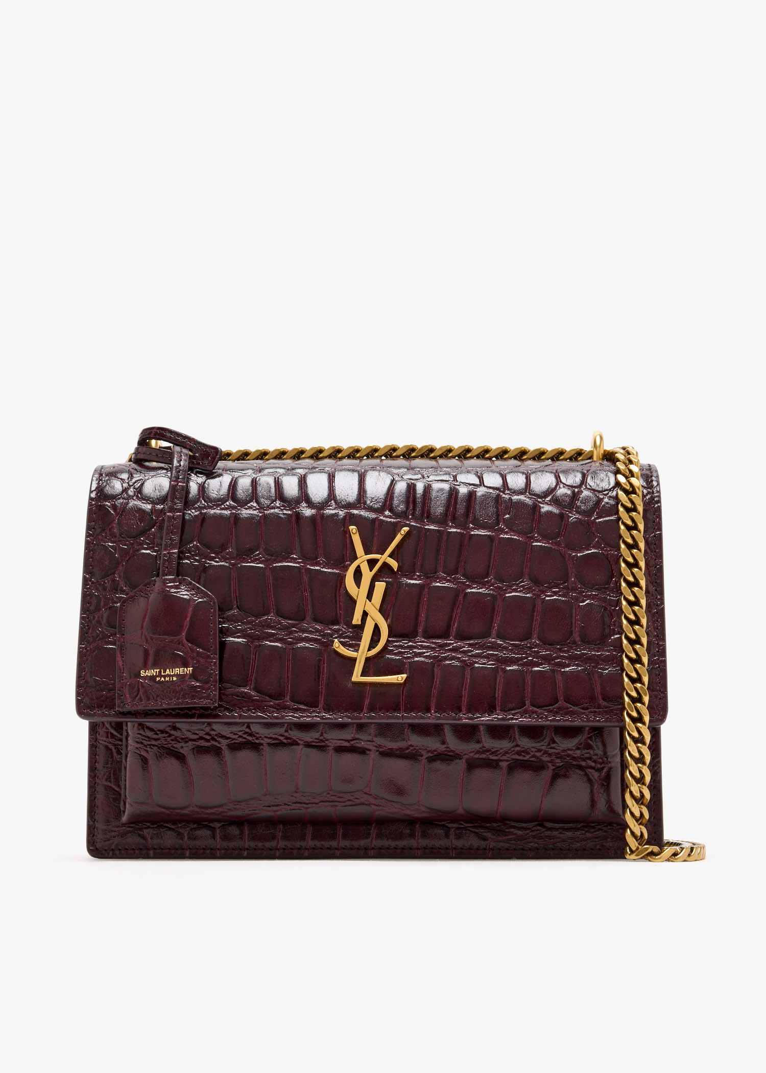 

Sunset medium chain bag, Burgundy