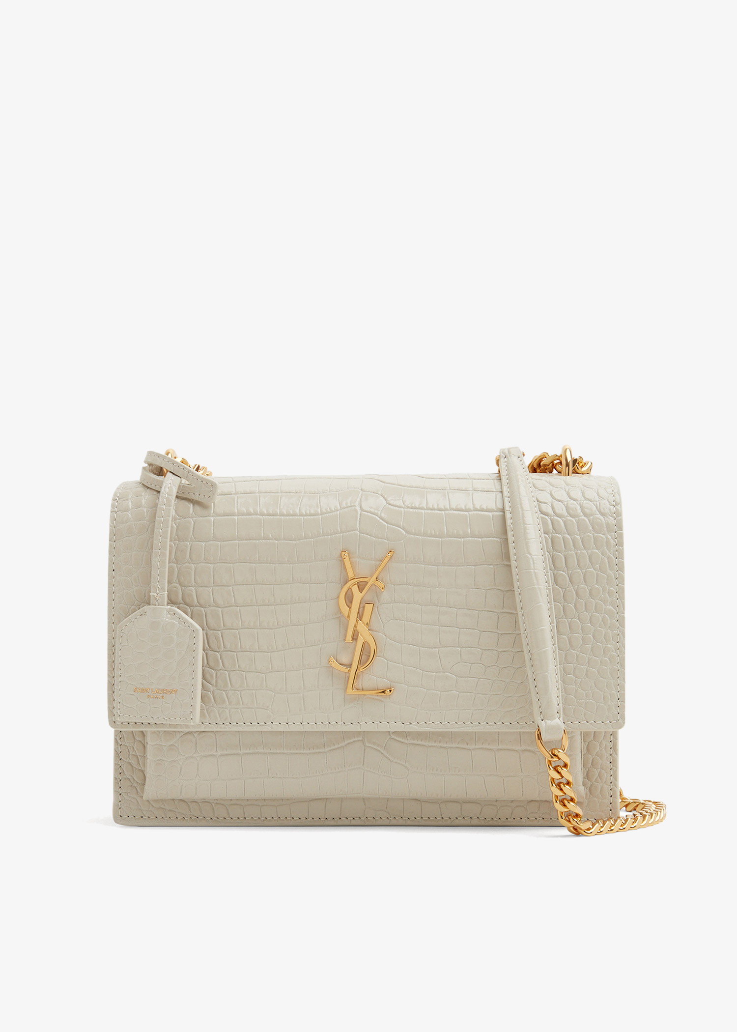 

Sunset medium chain bag, White