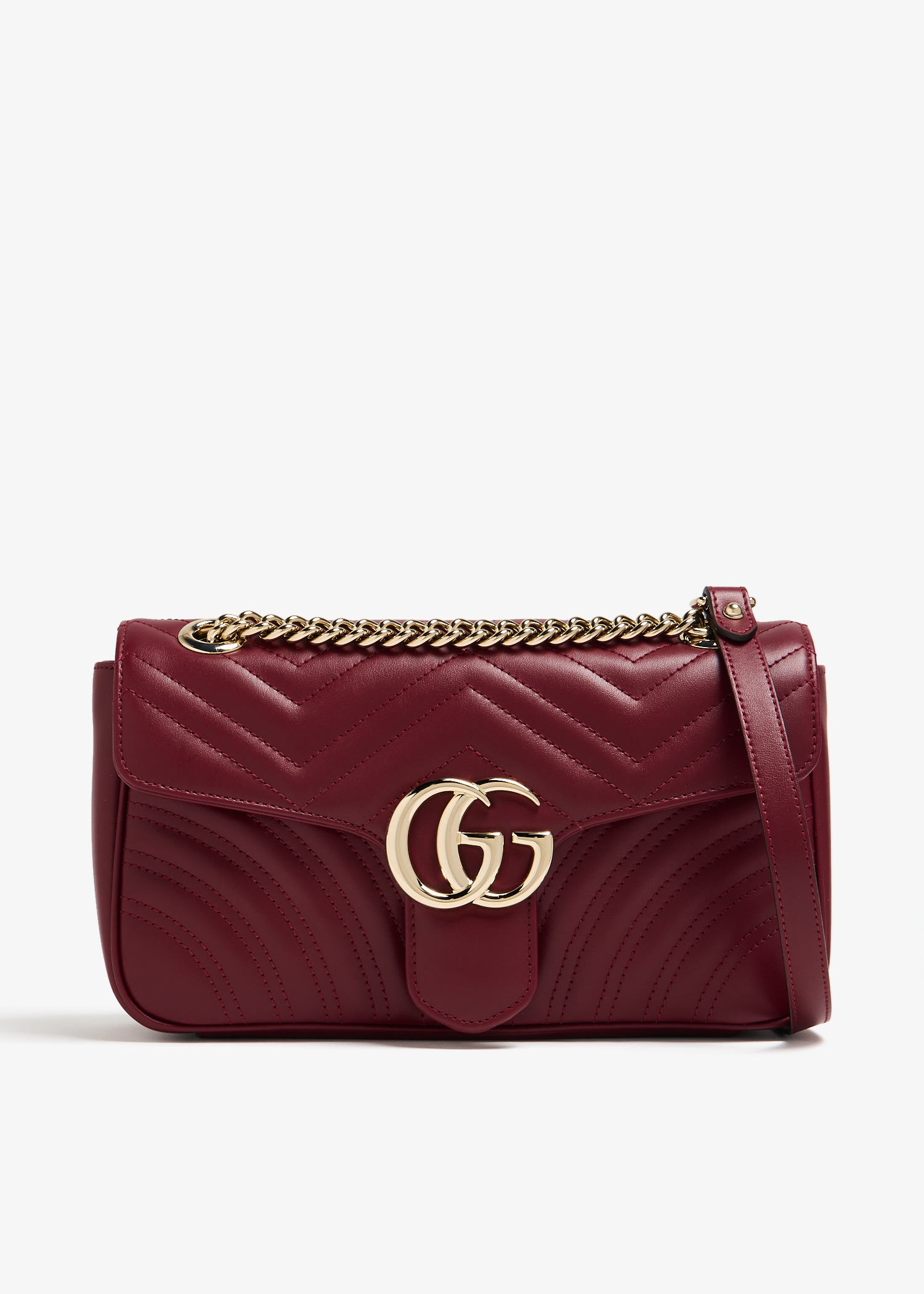 GG Marmont small shoulder bag, Red