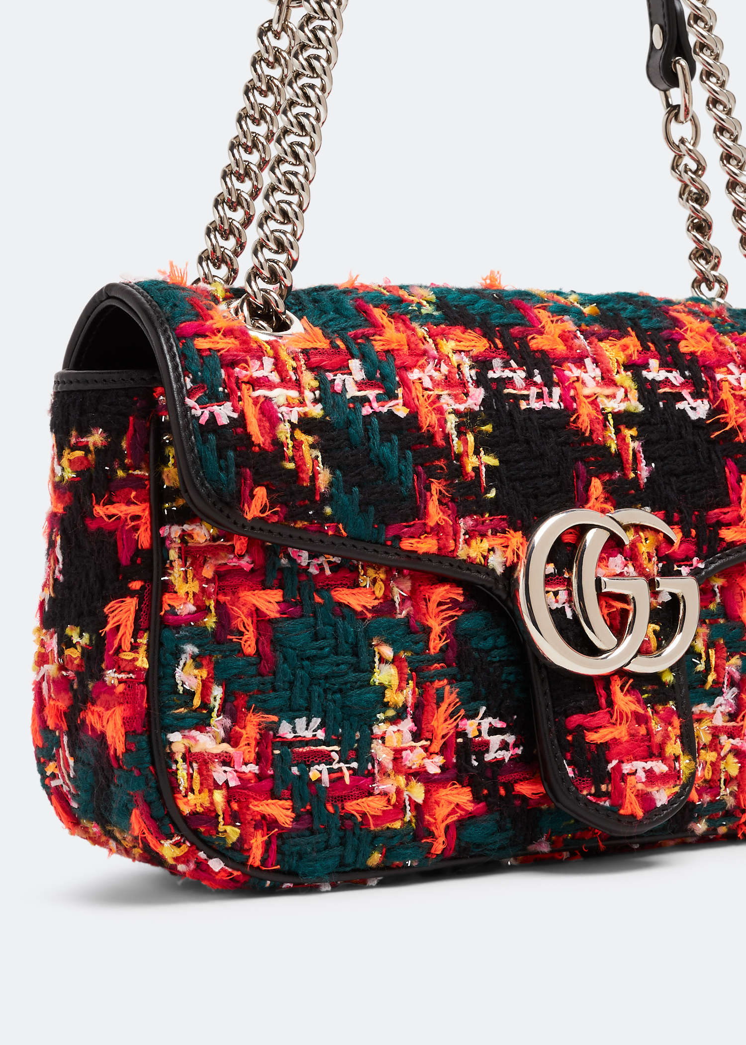 

GG Marmont small shoulder bag, Multicolored