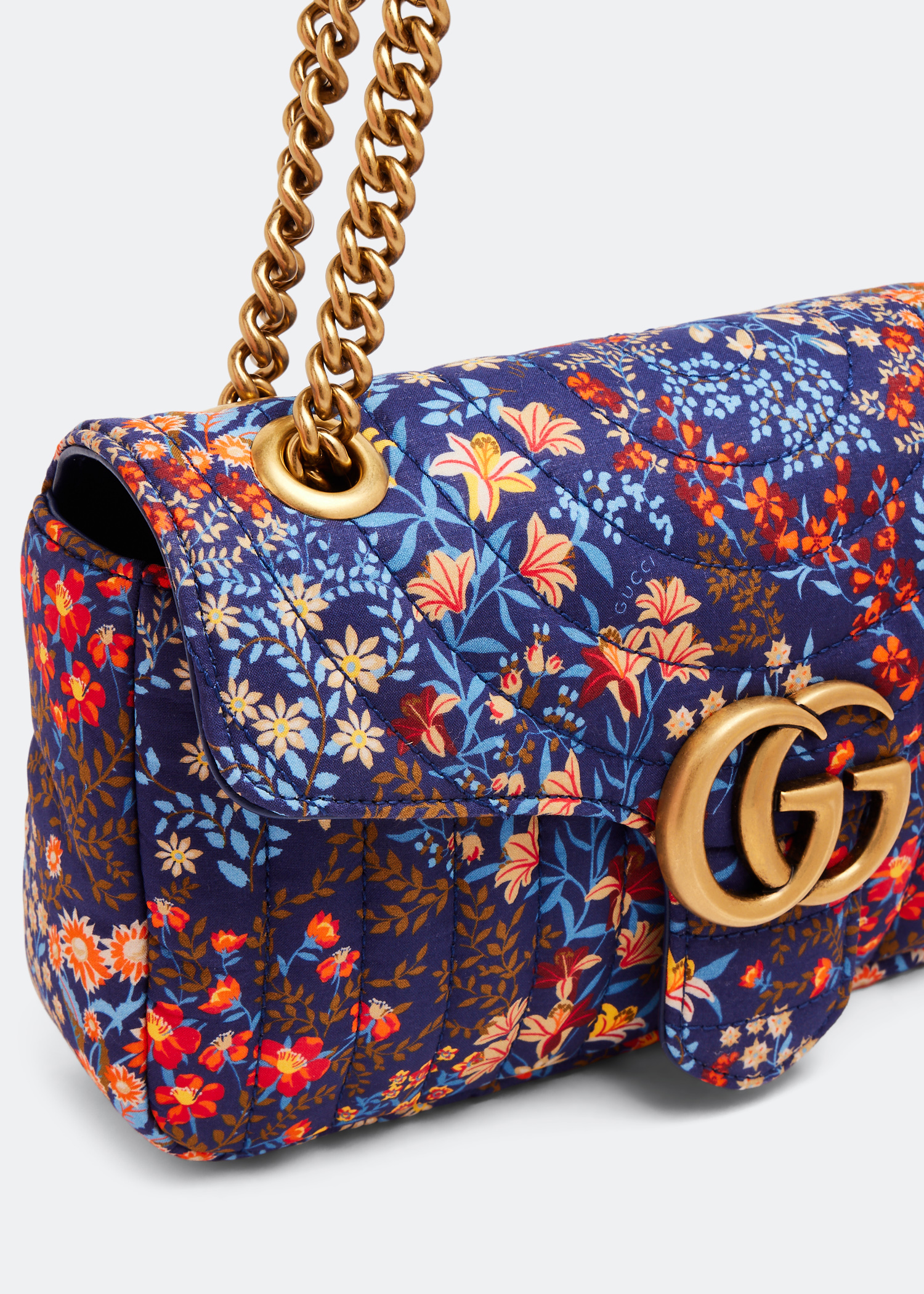 

GG Marmont Floral shoulder bag, Prints