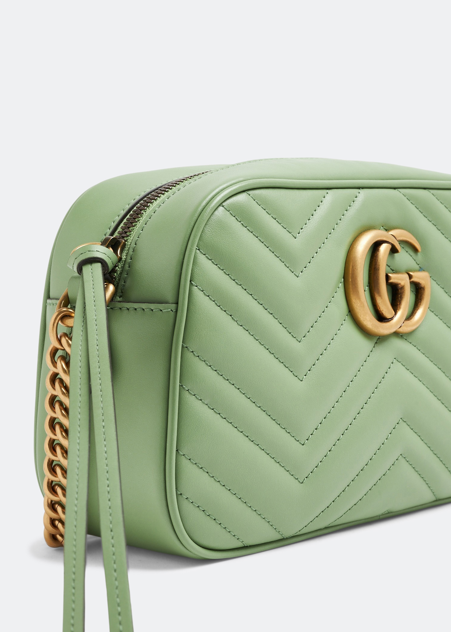 

GG Marmont Matelassé shoulder bag, Green