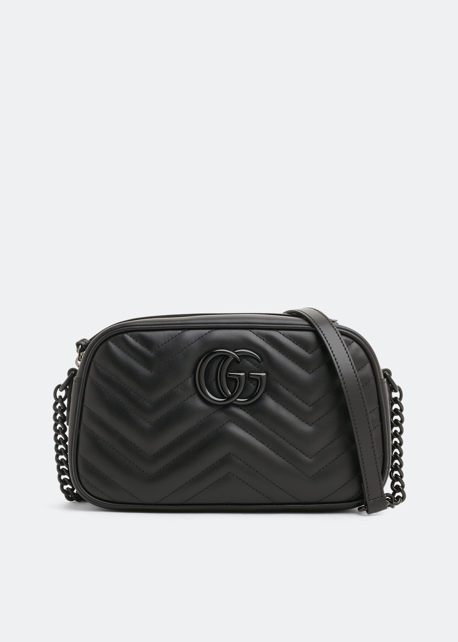 

GG Marmont small shoulder bag, Black