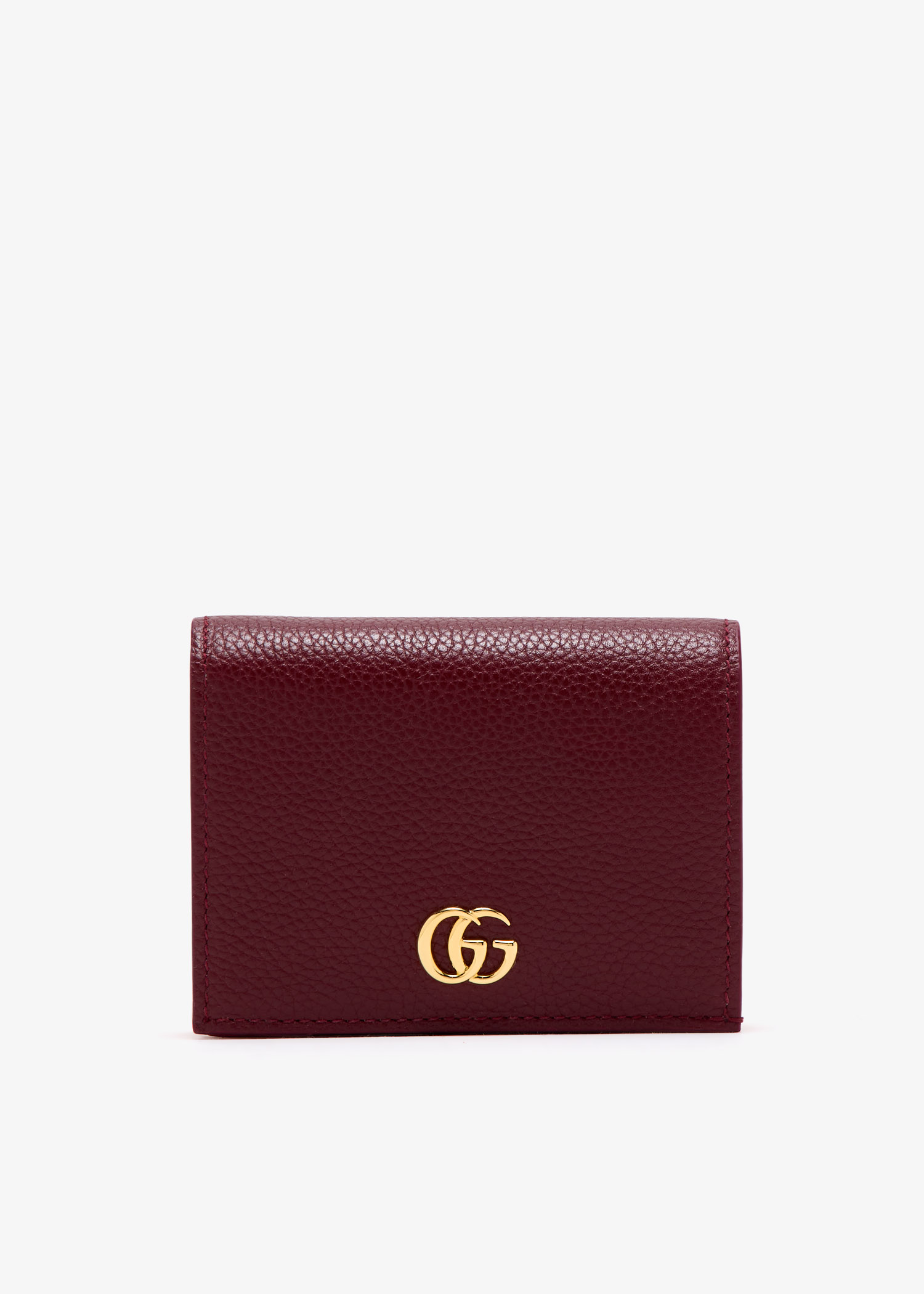 

GG Marmont mini wallet, Burgundy