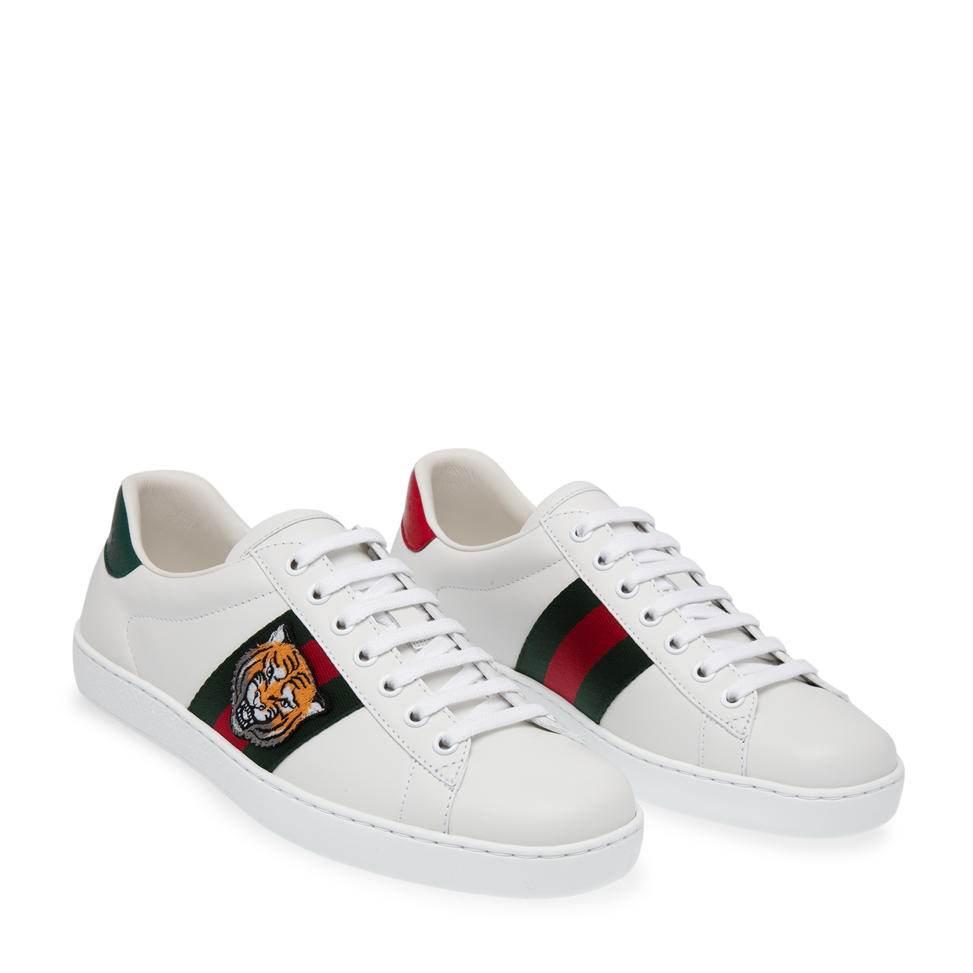 

Ace embroidered sneakers, White