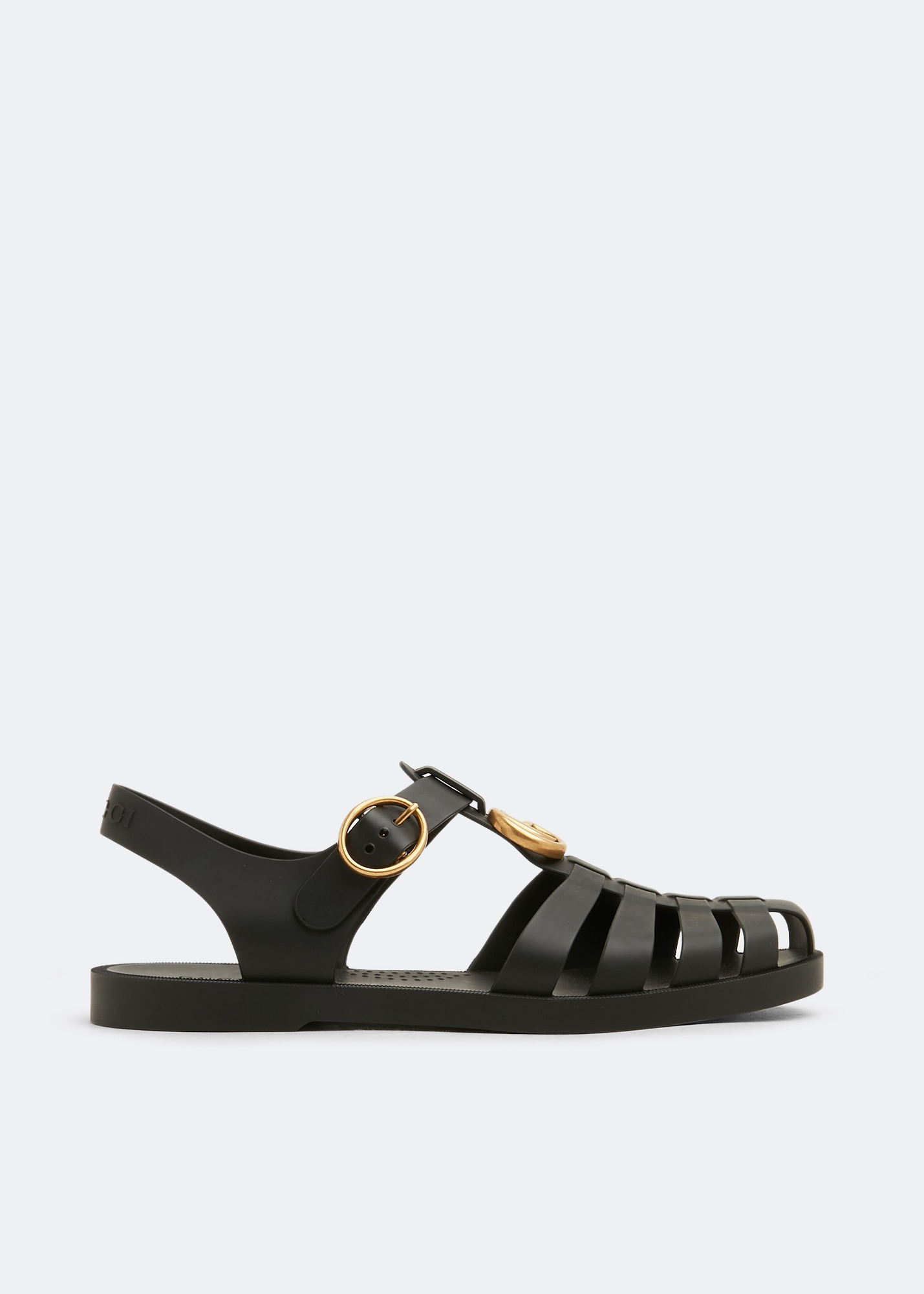 

Rubber sandals, Black