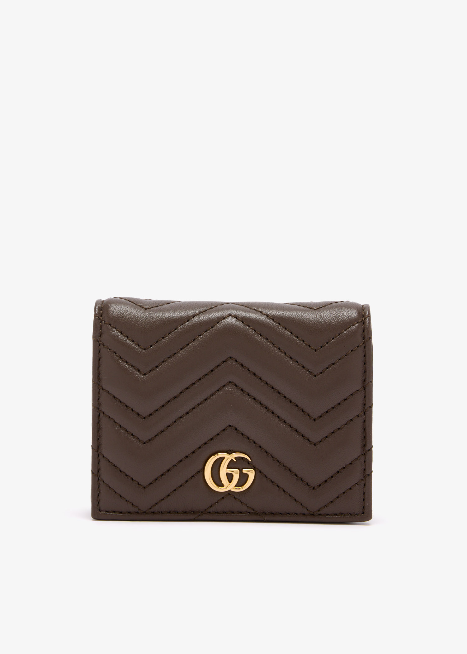 

GG Marmont small wallet, Taupe