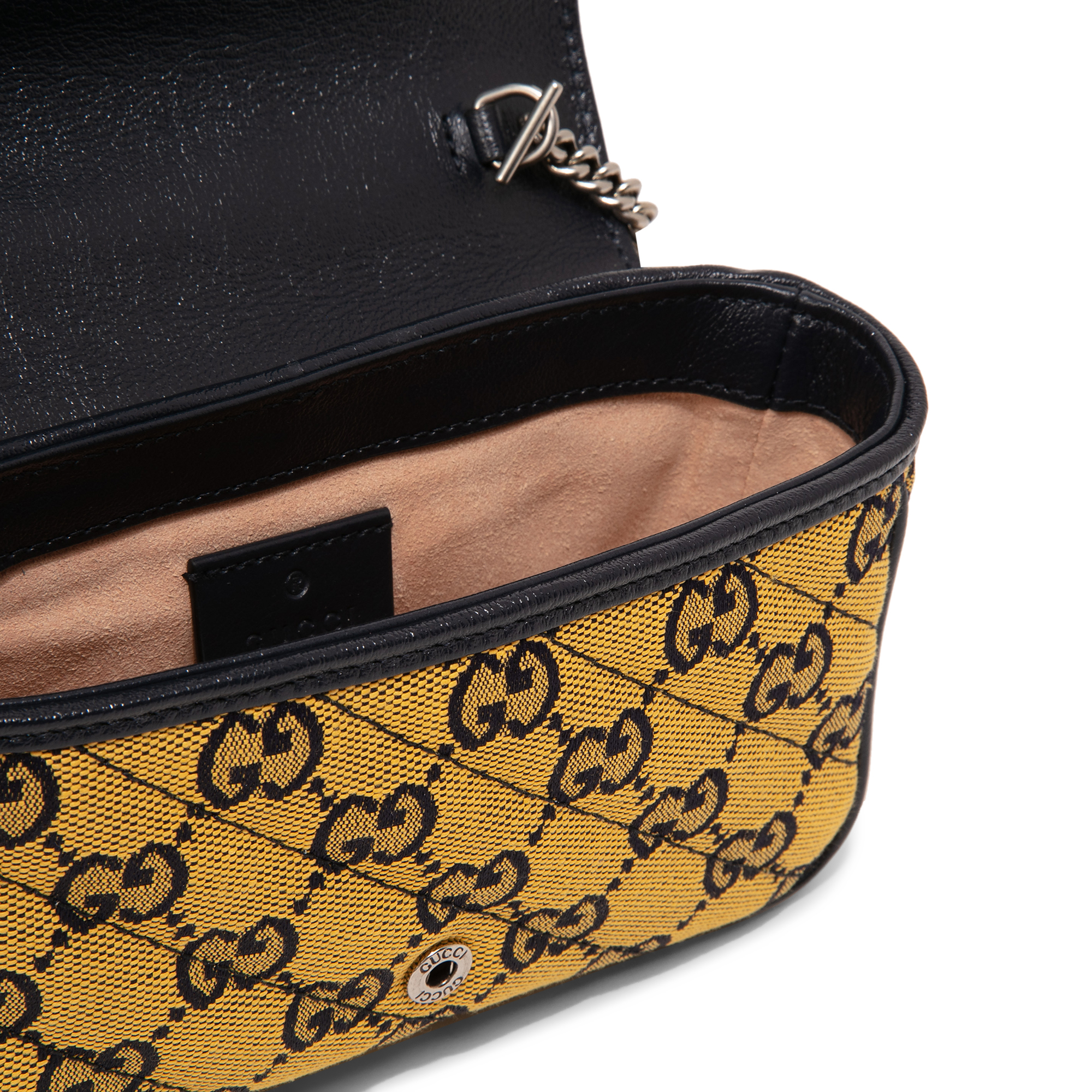 

GG Marmont super mini bag, Yellow