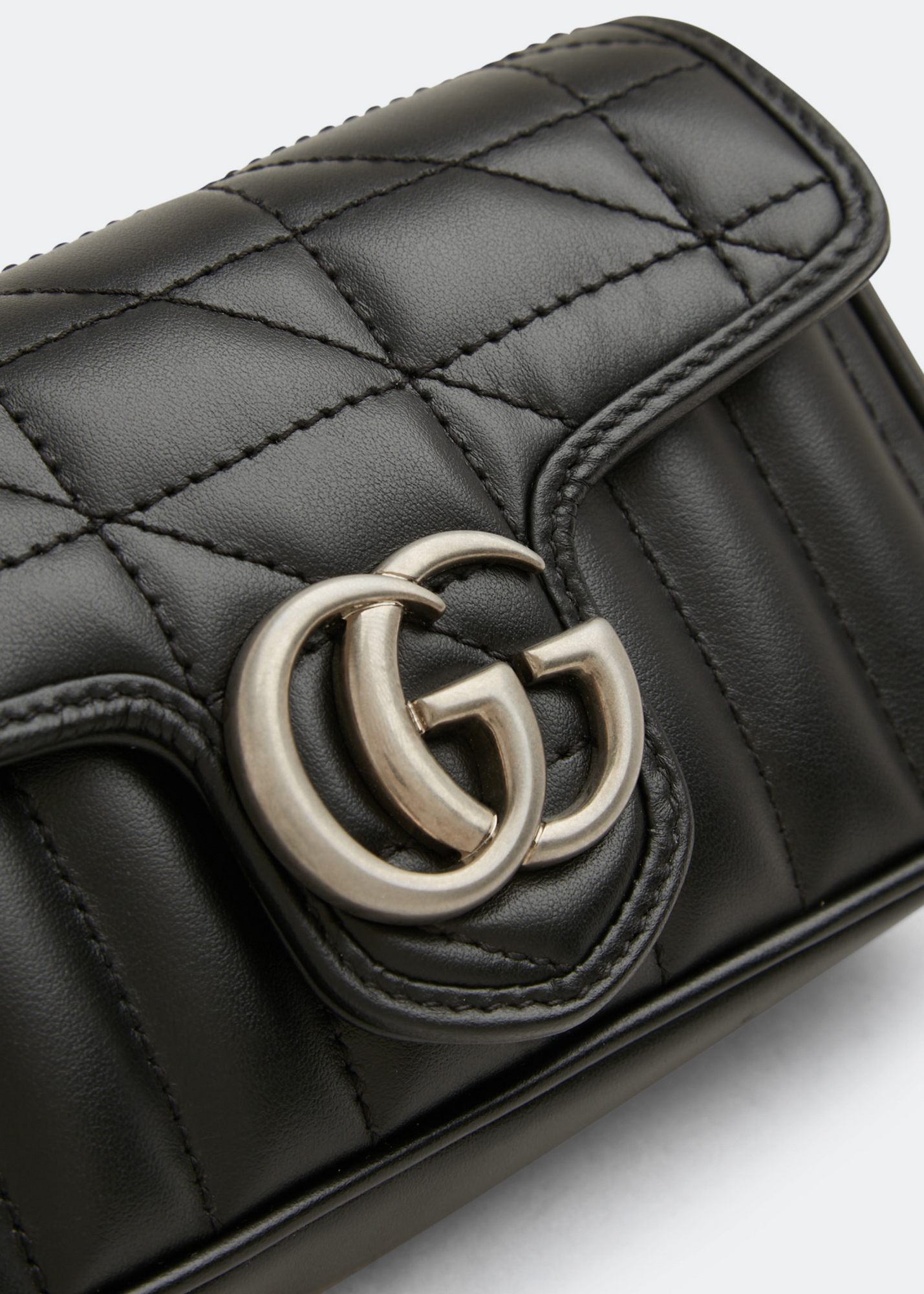 

GG Marmont super mini bag, Black