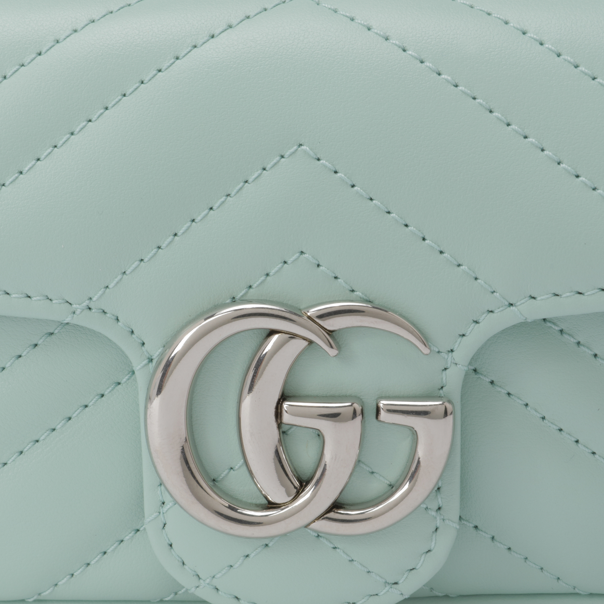 

GG Marmont super mini bag, Green
