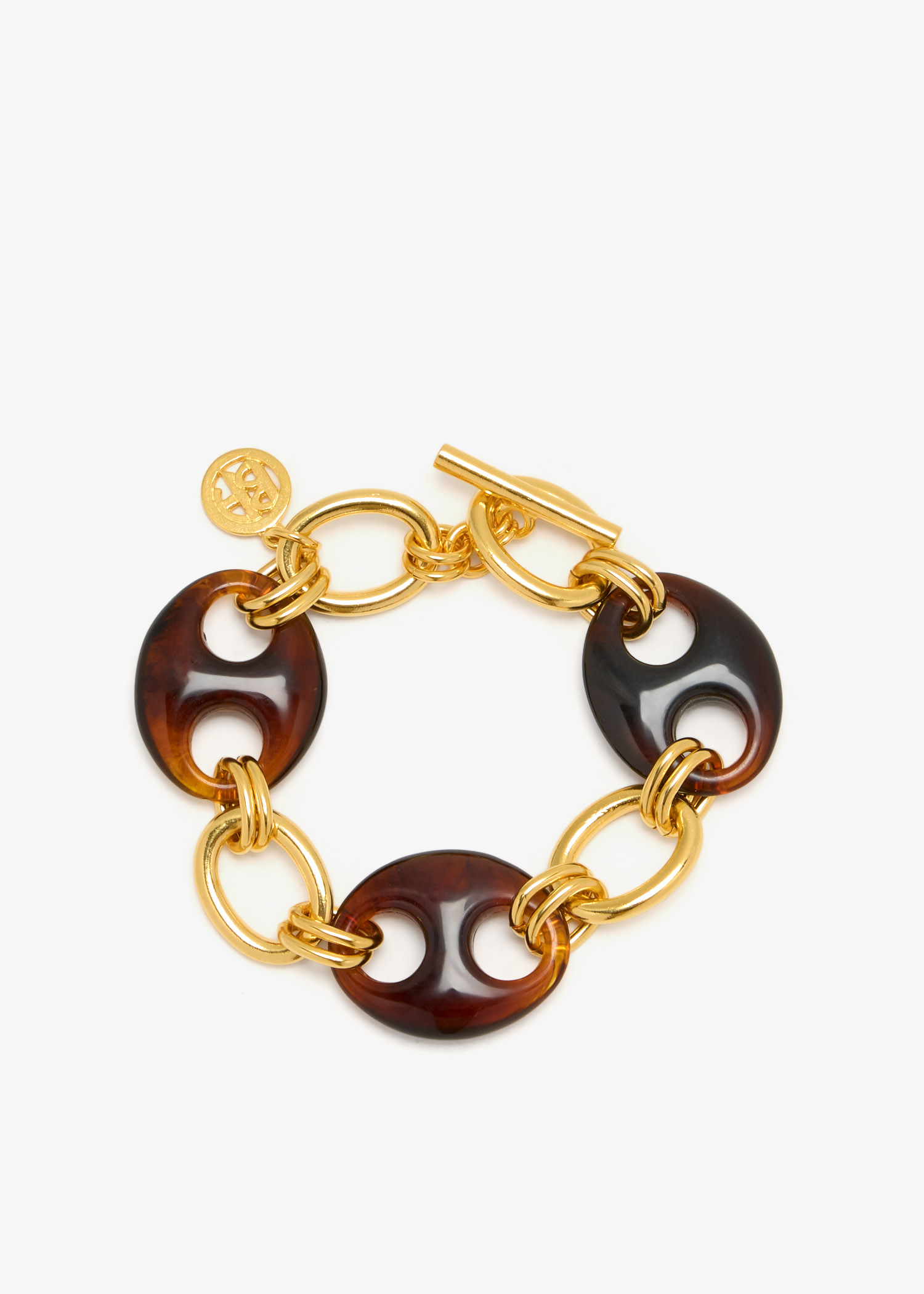 

Tortoise link bracelet, Gold