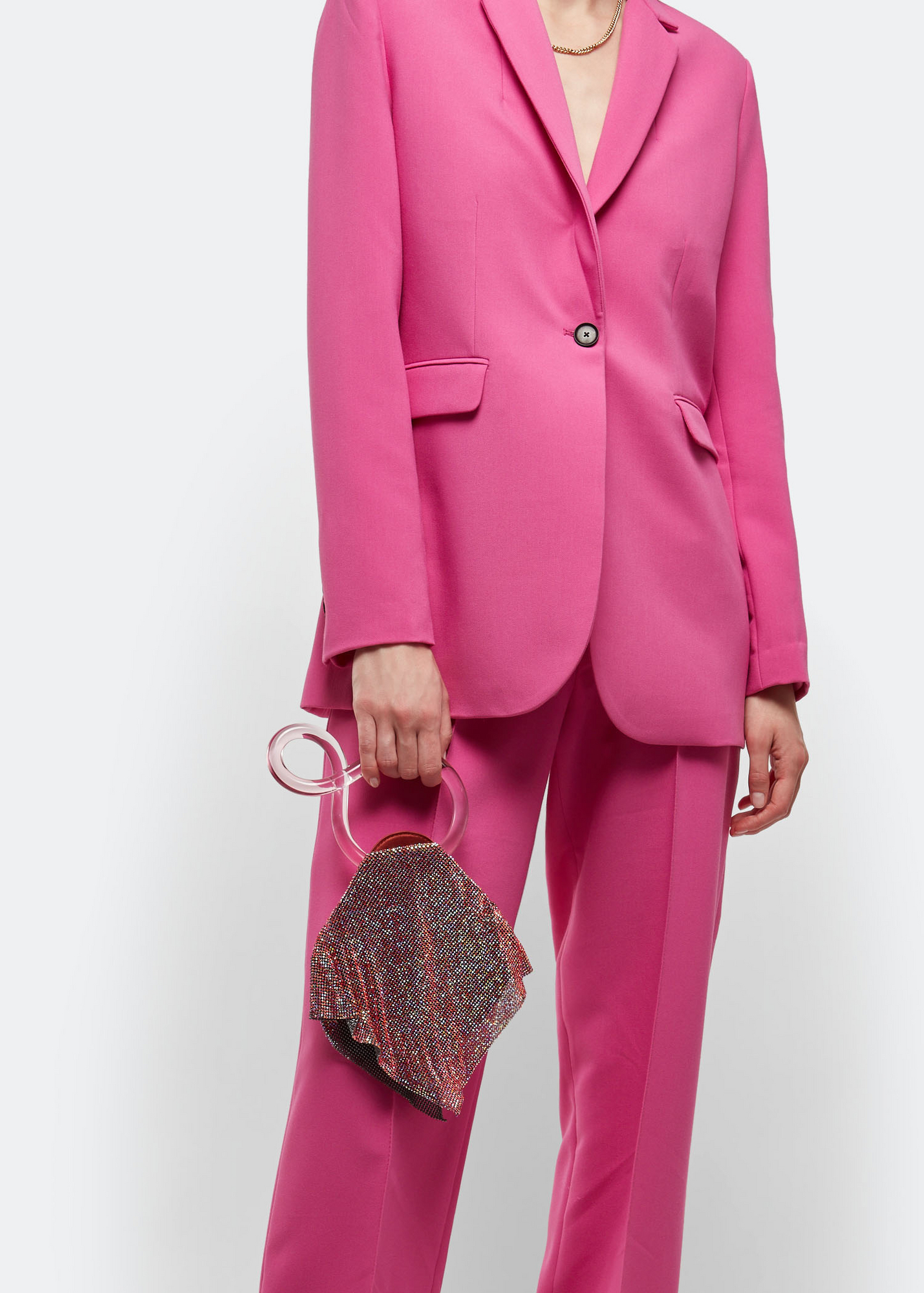 

Little Casper crystal bag, Pink