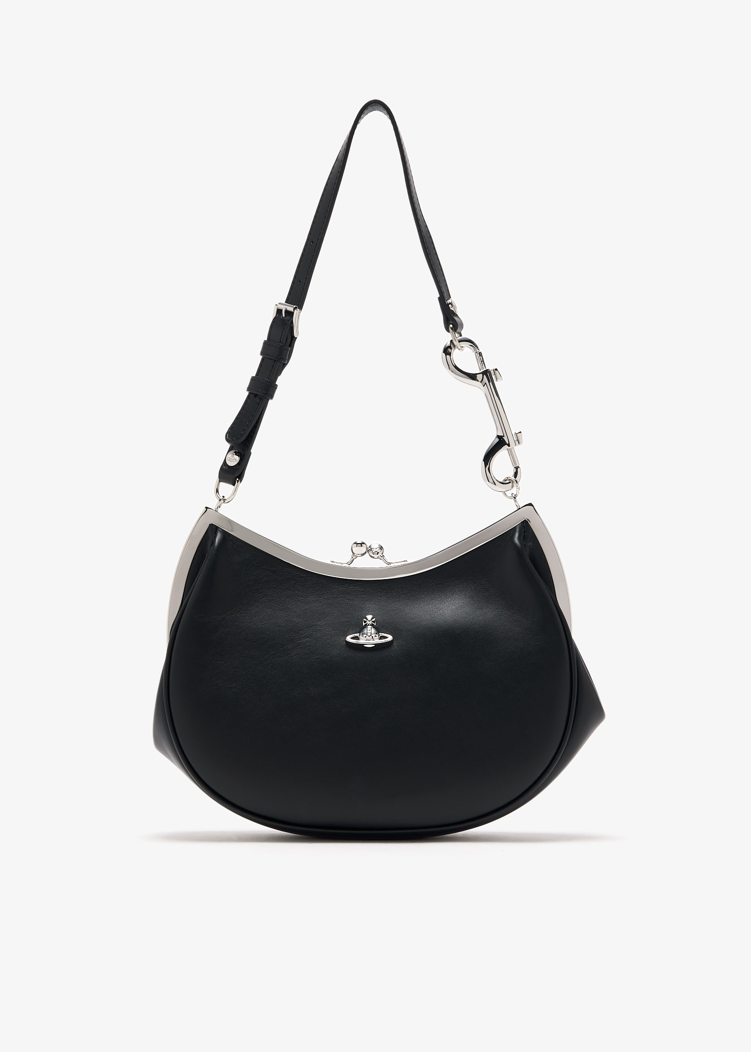 

Charm Frame purse, Black