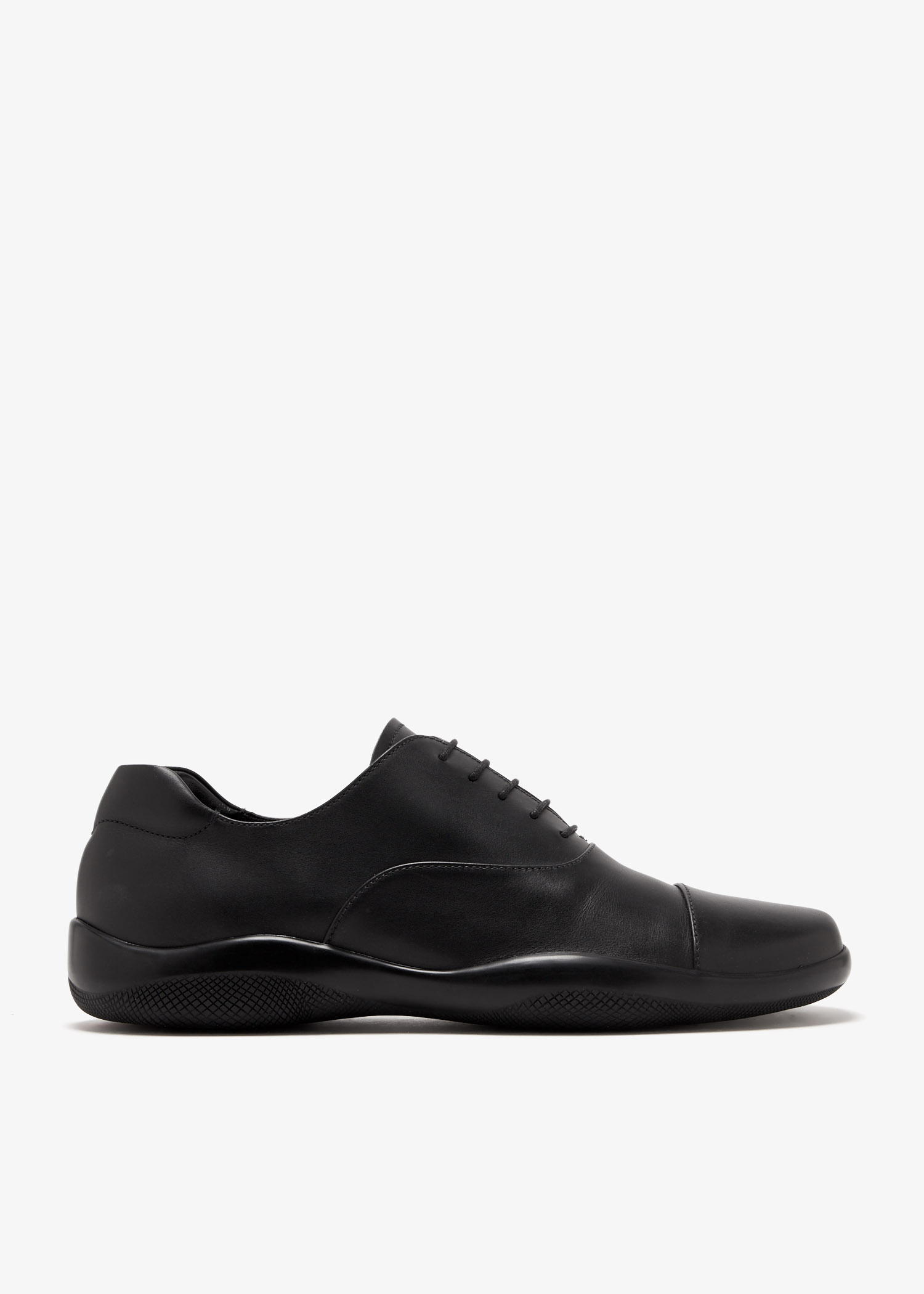 

Toblach laced leather shoes, Black