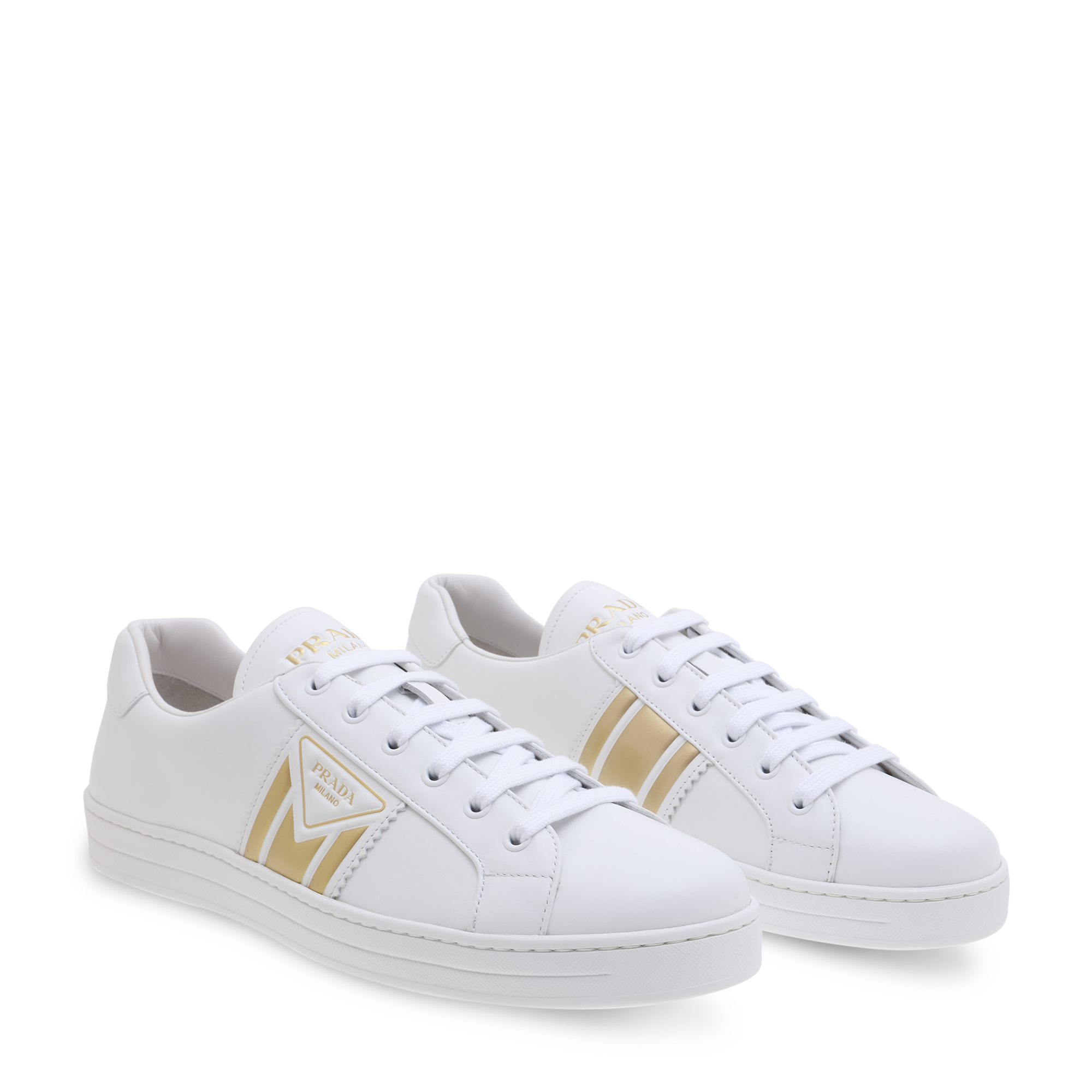 

New Avenue logo sneakers, White