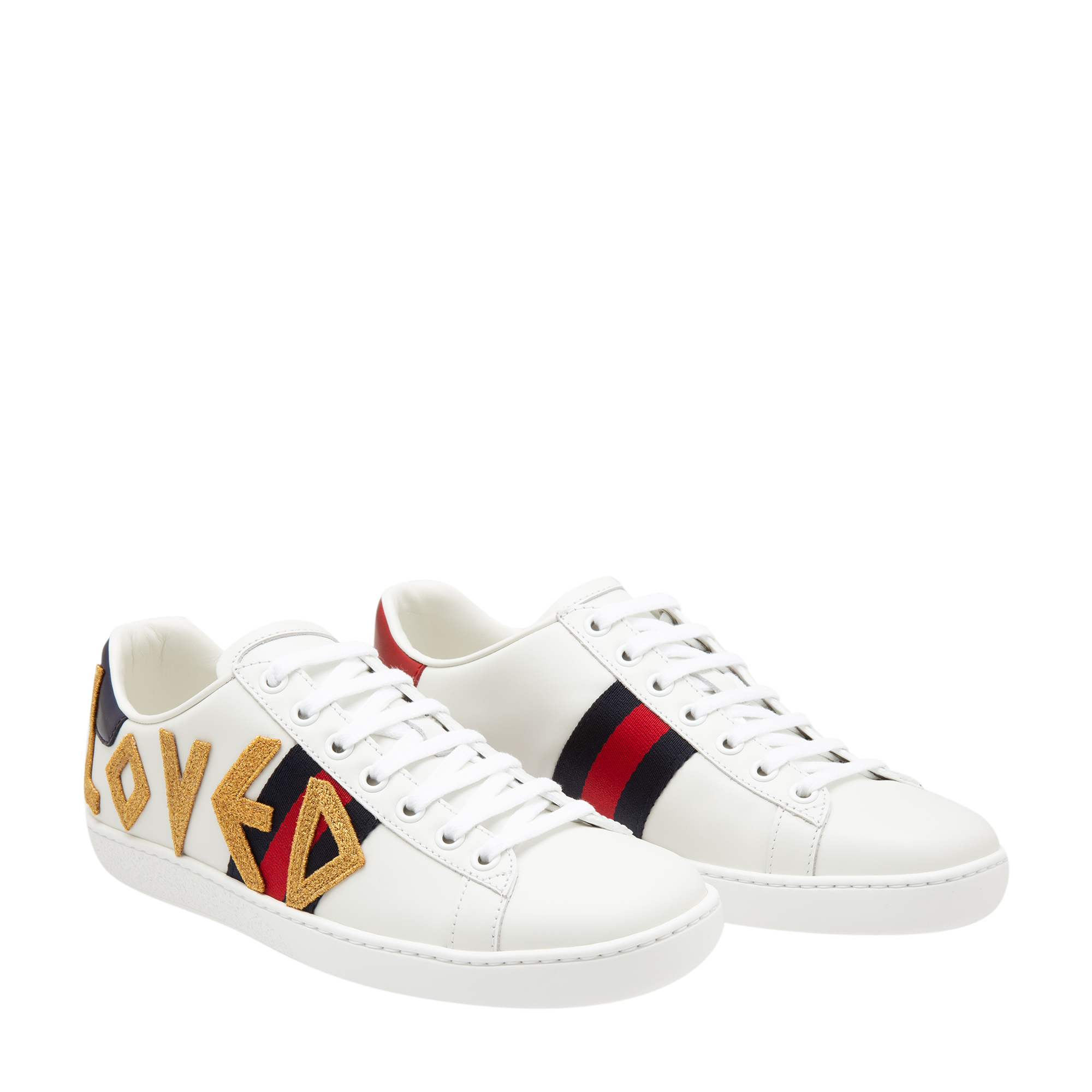 

Ace embroidered sneakers, Black
