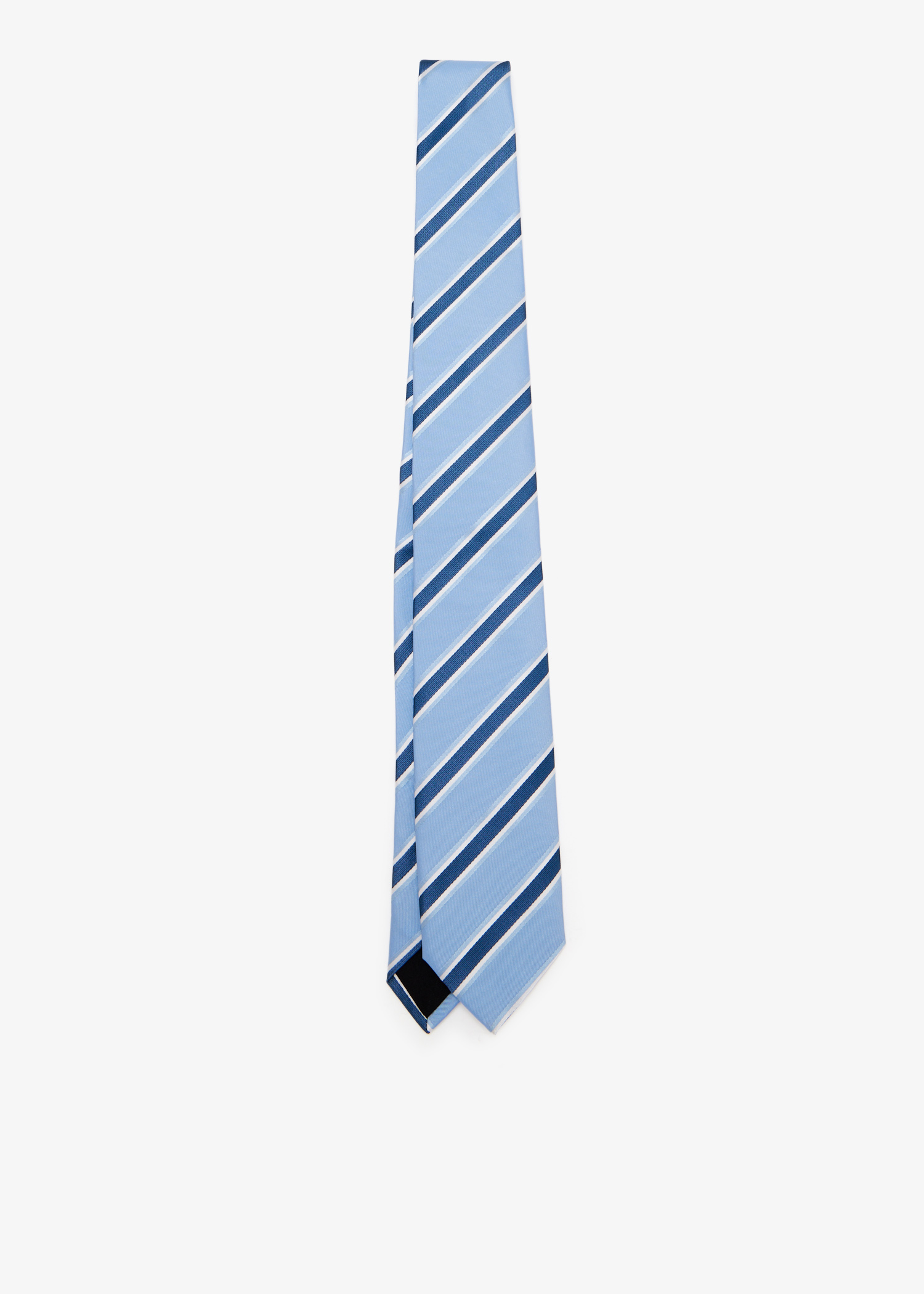 

Striped tie, Blue
