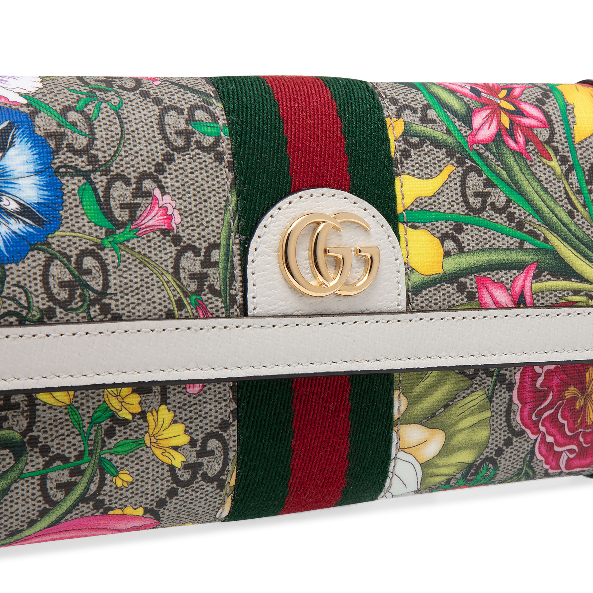 

Ophidia GG Flora continental wallet, Multi-coloured