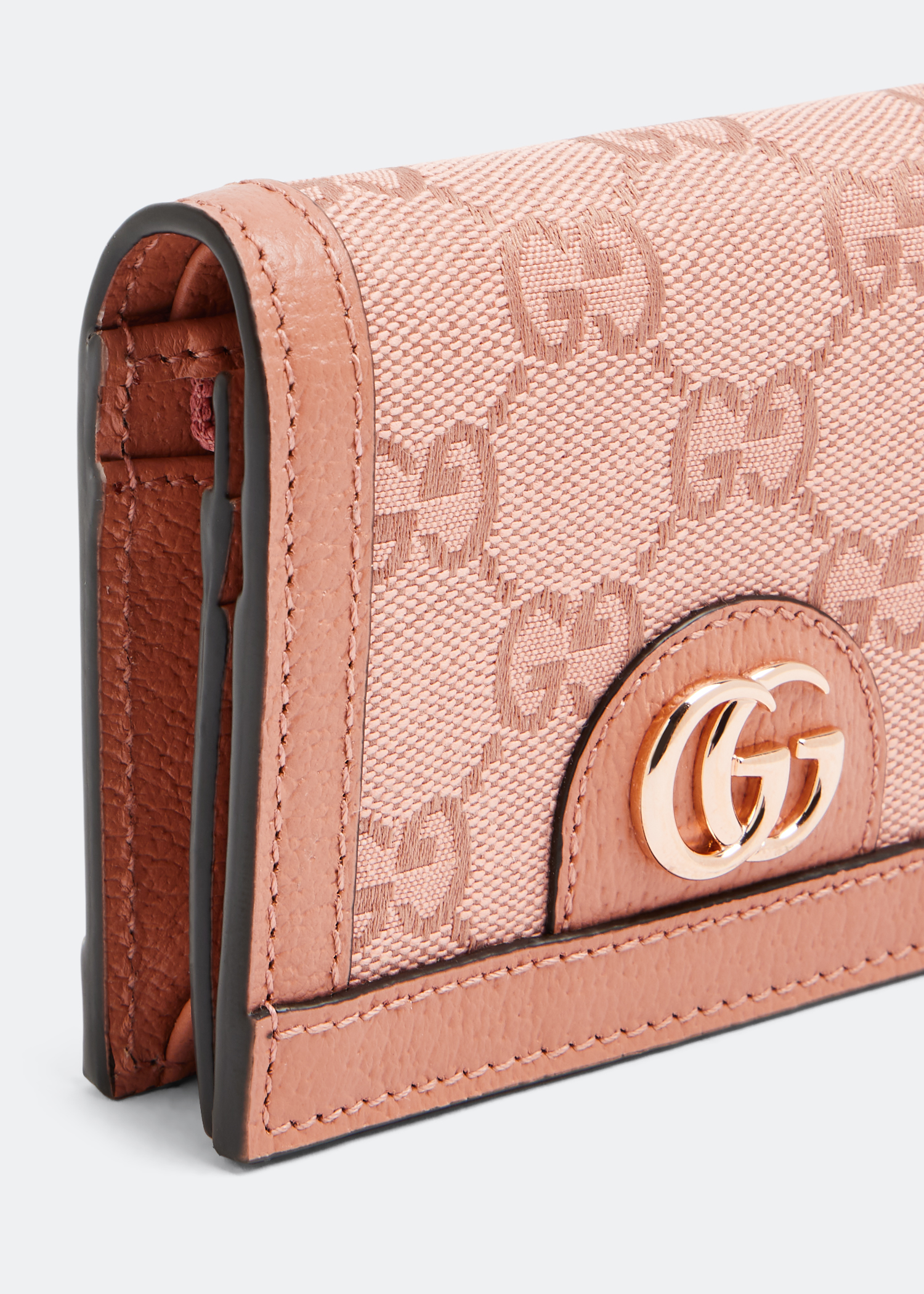 

Ophidia GG card case, Pink