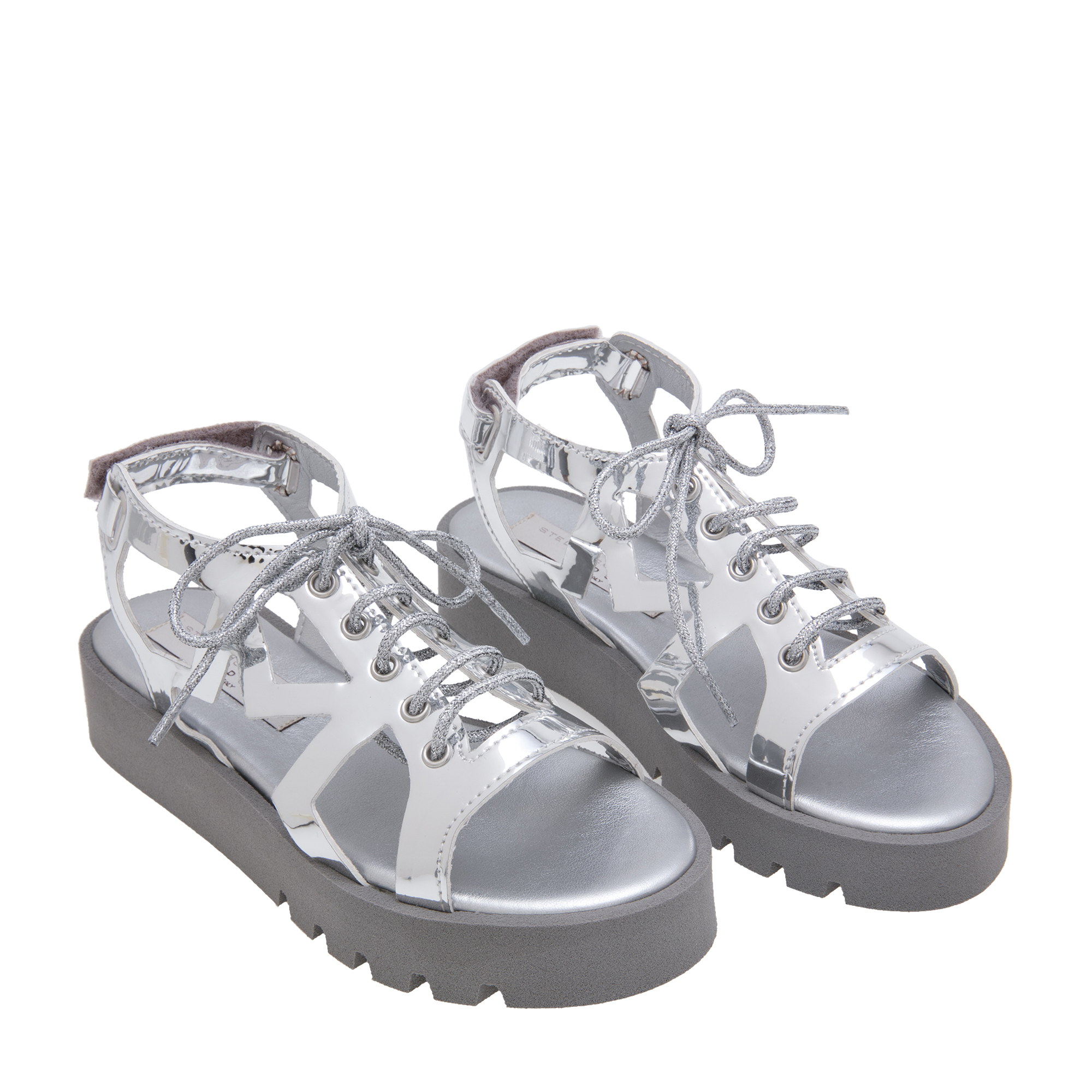 

Star sandals, Silver