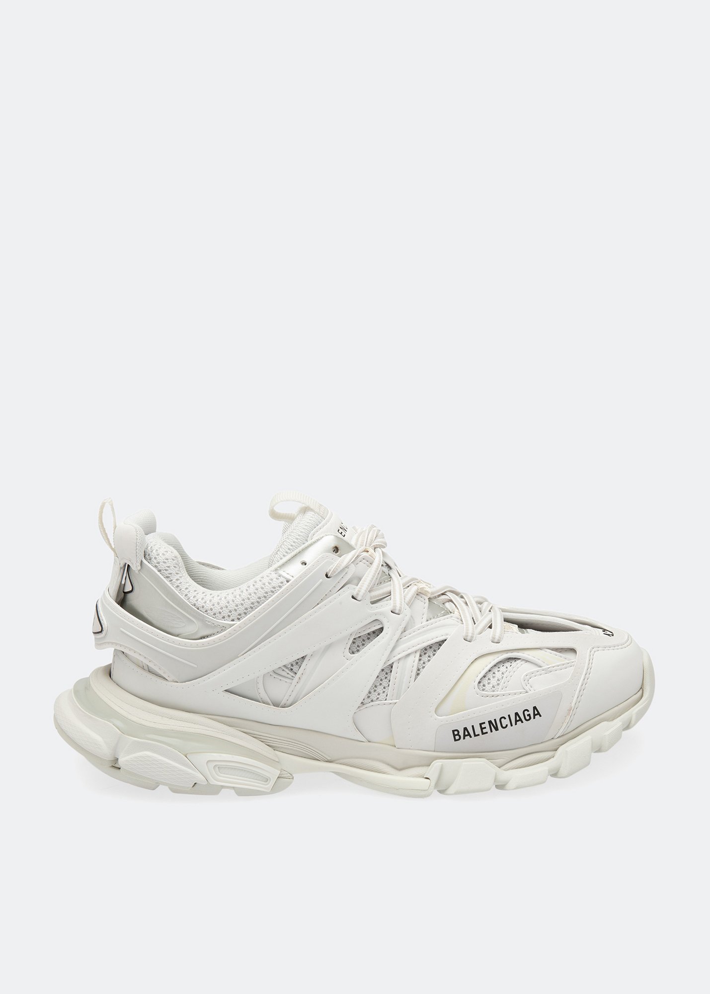 

Track sneakers, White