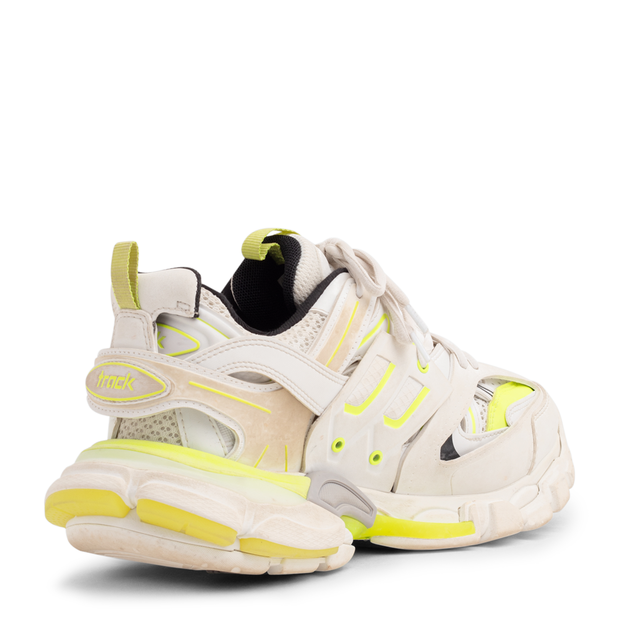 

Track sneakers, White