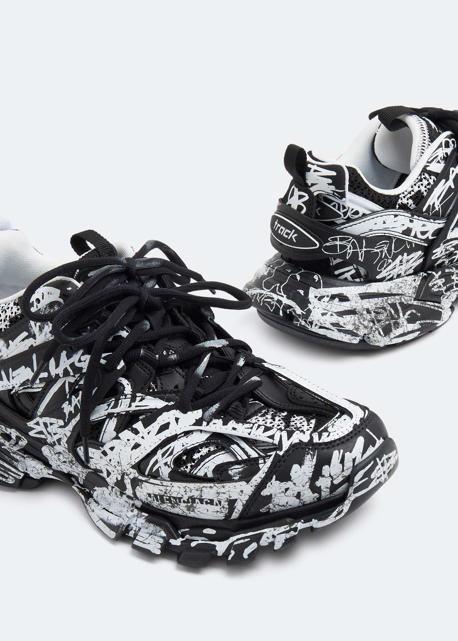

Track sneakers, Black