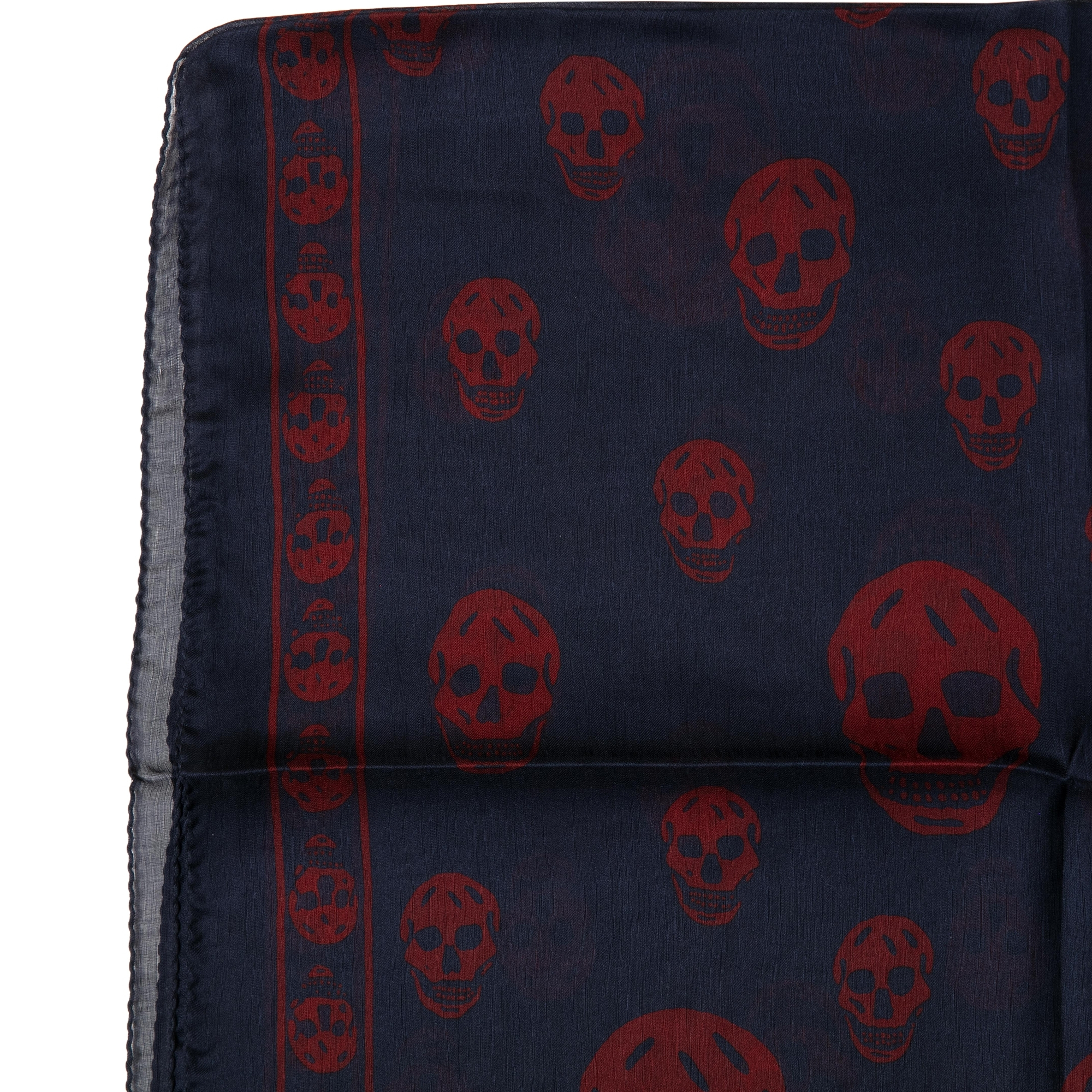 

Skull scarf, Blue