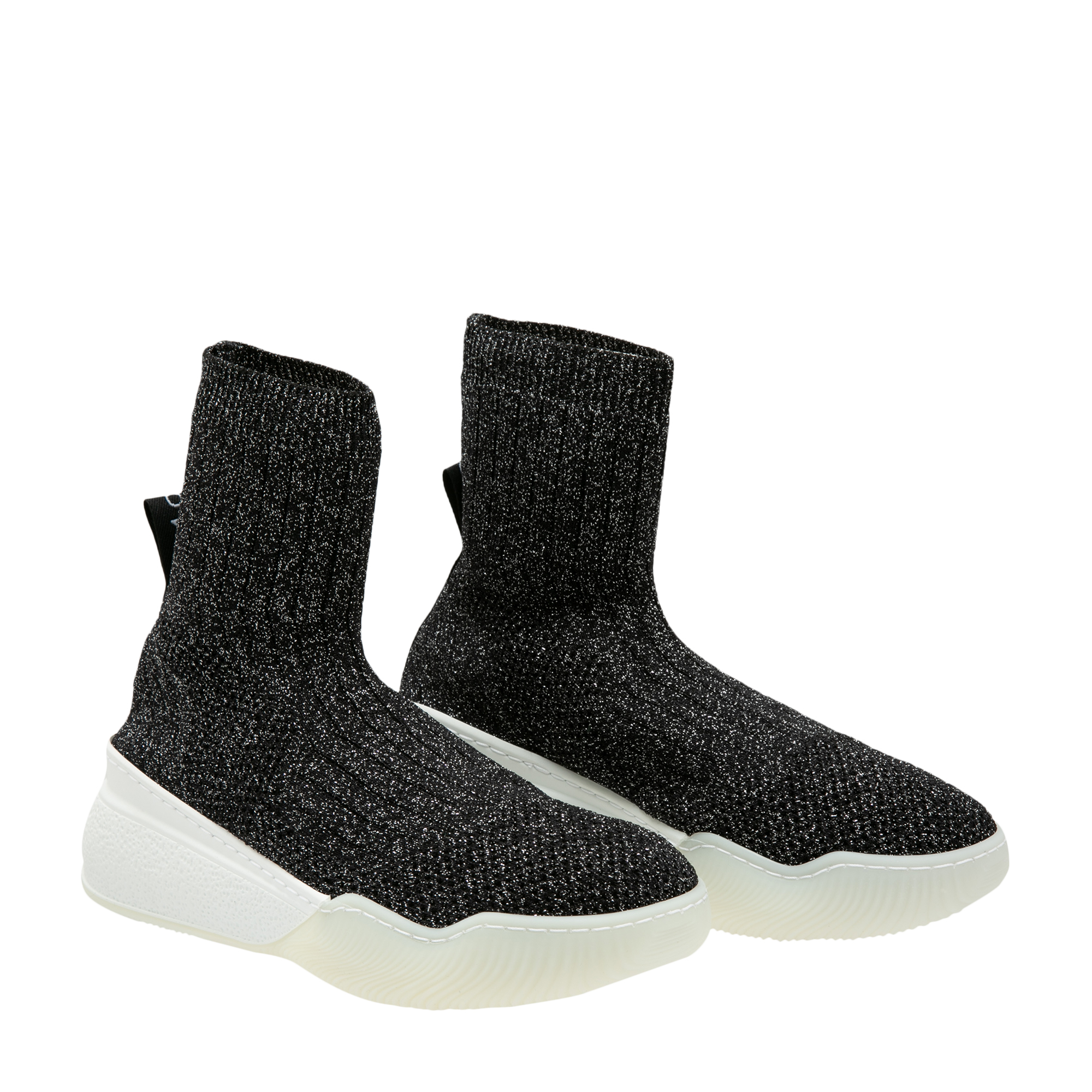 

Loop sock sneakers, Black