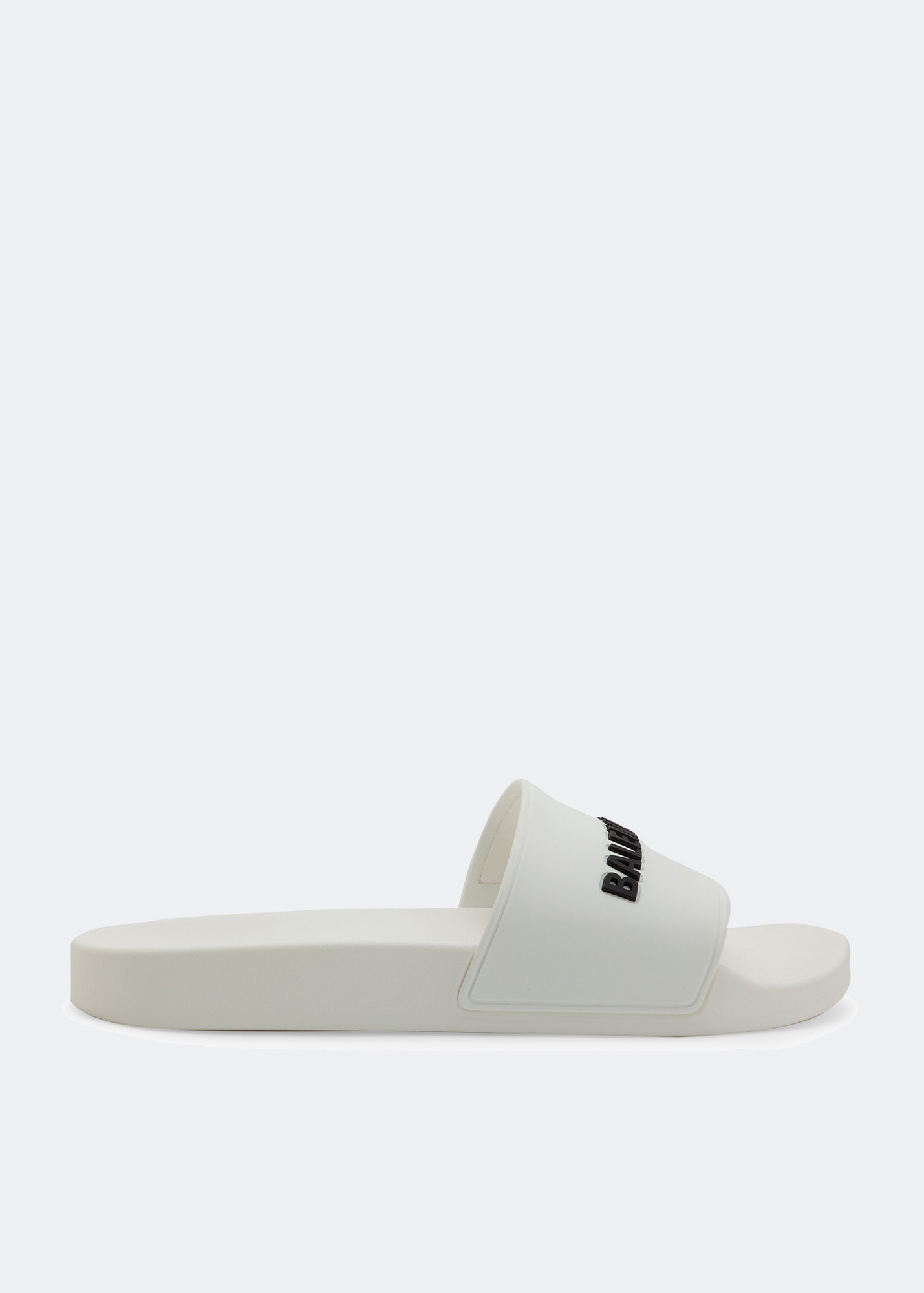 

Logo rubber slides, White