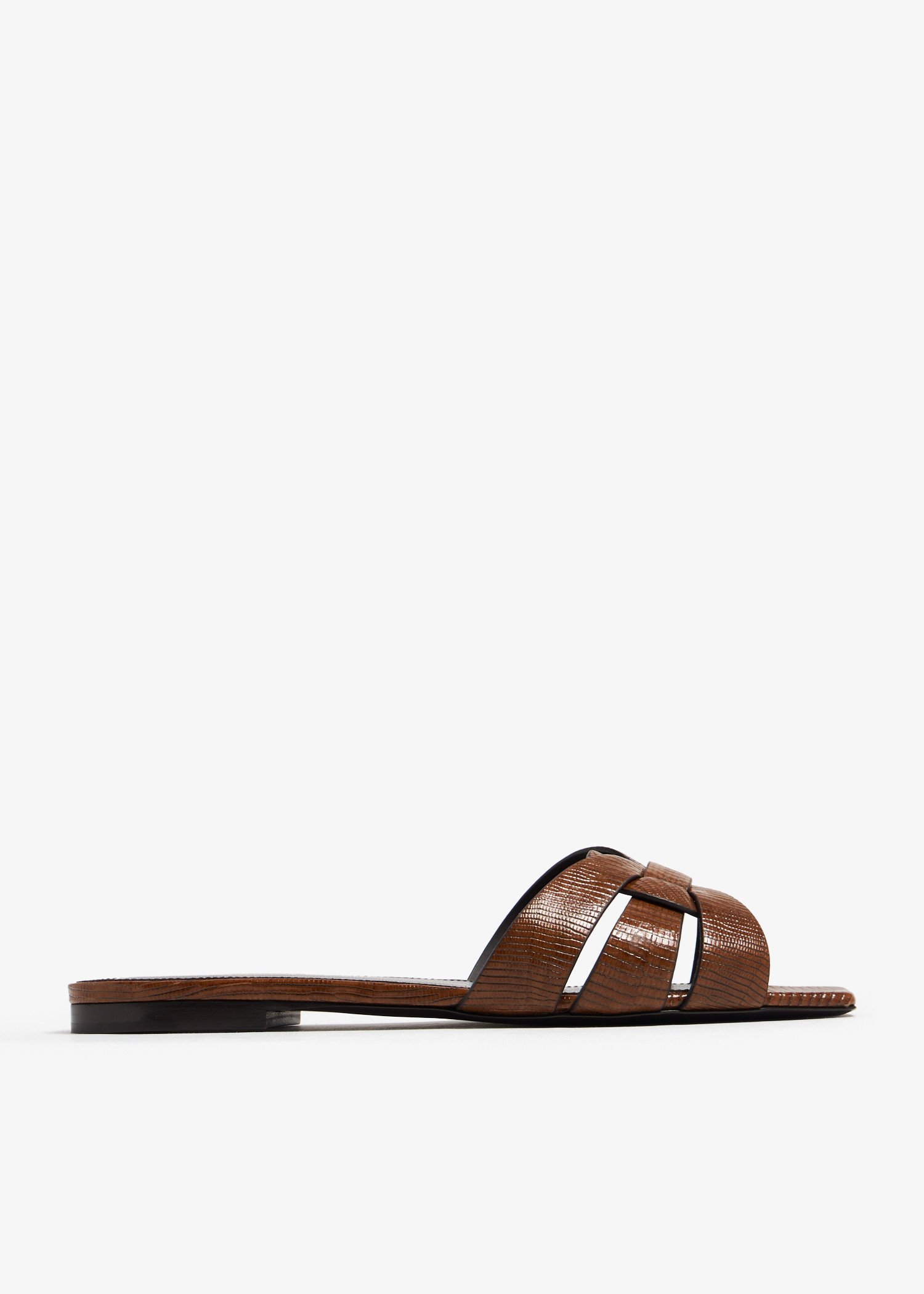 

Tribute flat sandals, Brown