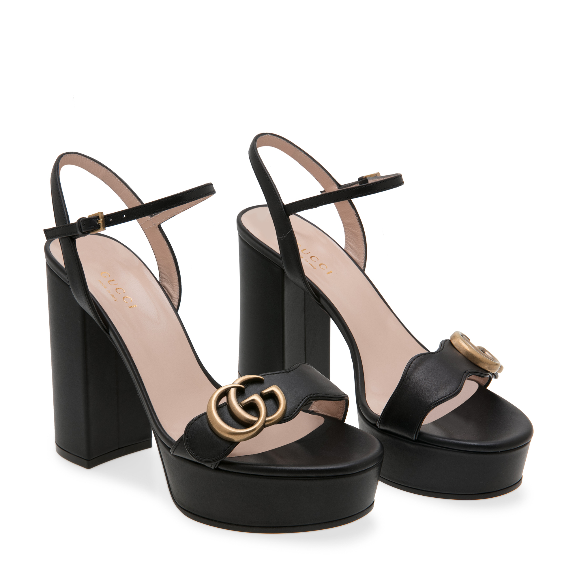 

Marmont platform sandals, Black