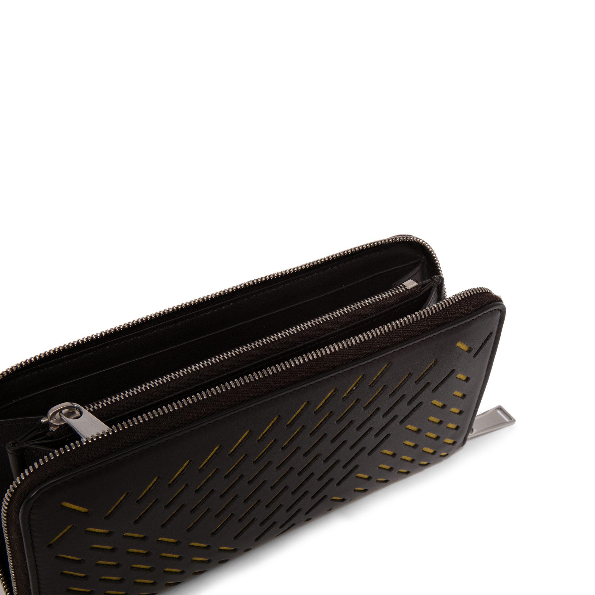 

Zip-around continental wallet, Brown