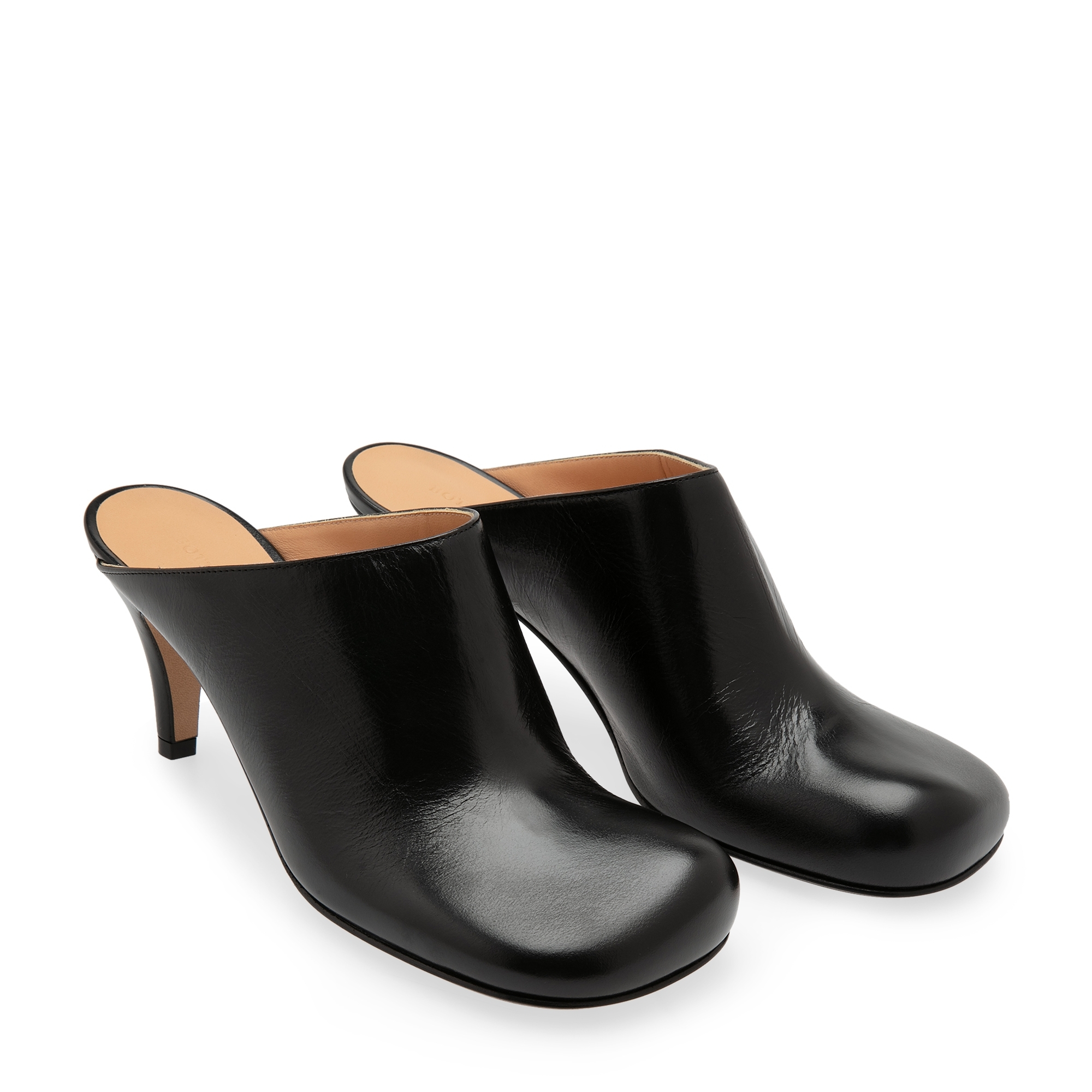 

Bloc mules, Black