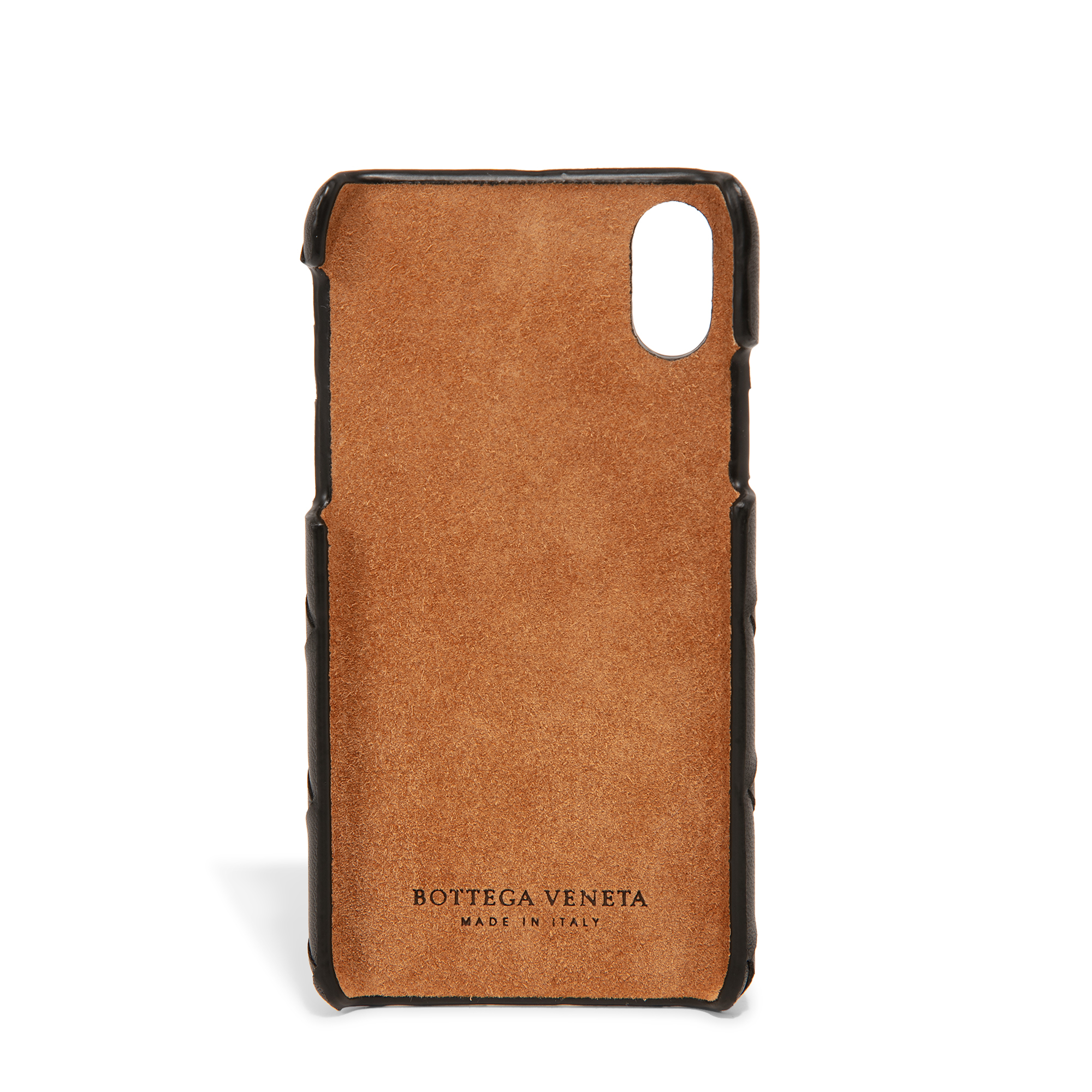 

Leather iPhone X/XS case, Black
