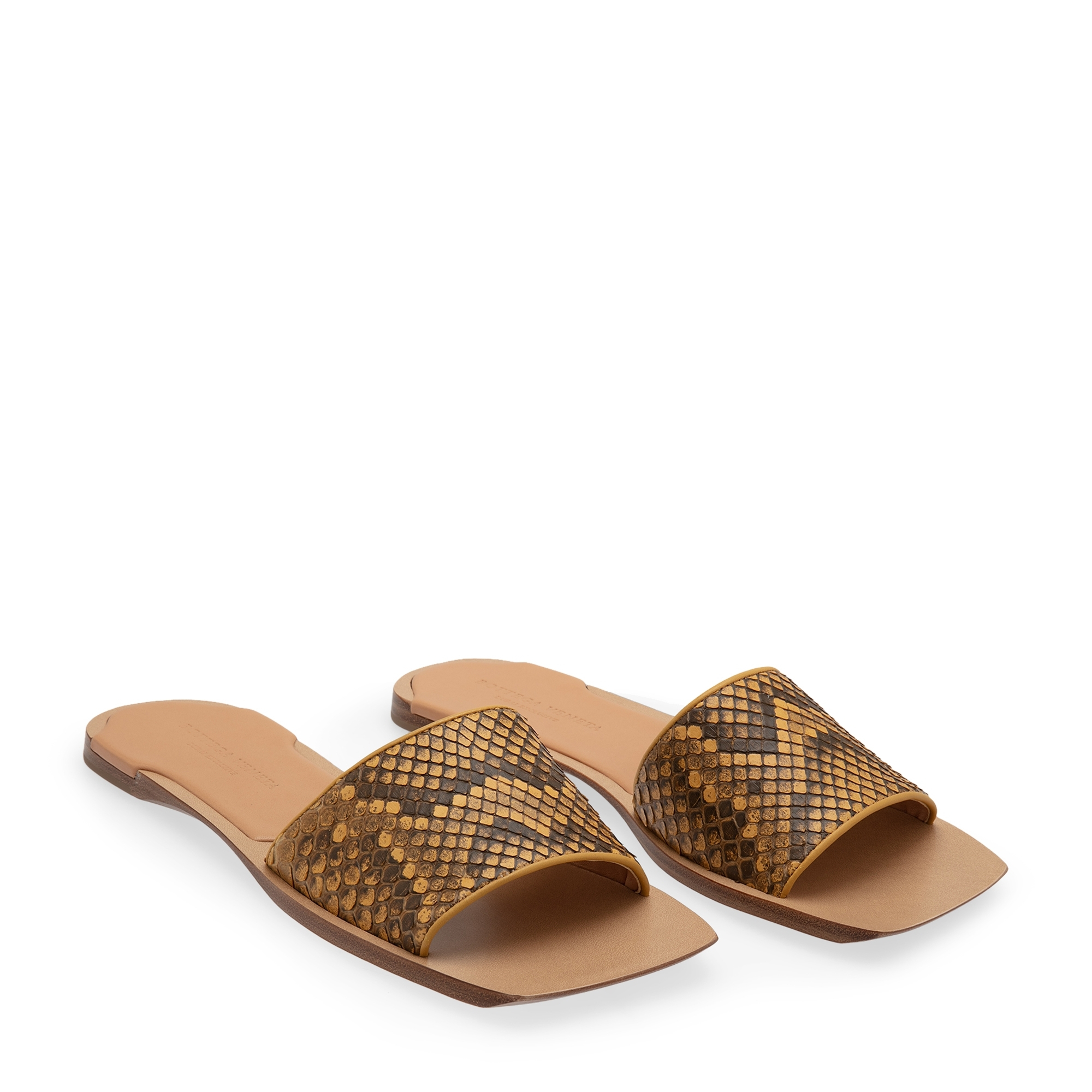 

Square-toe slides, Yellow