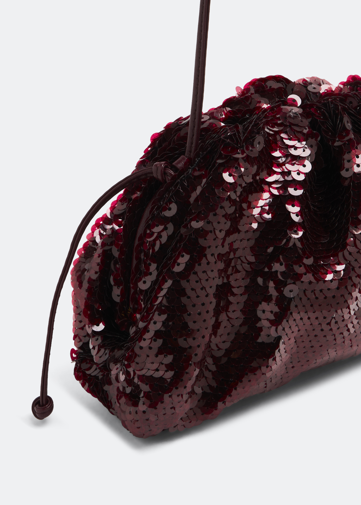

Mini Pouch clutch, Burgundy