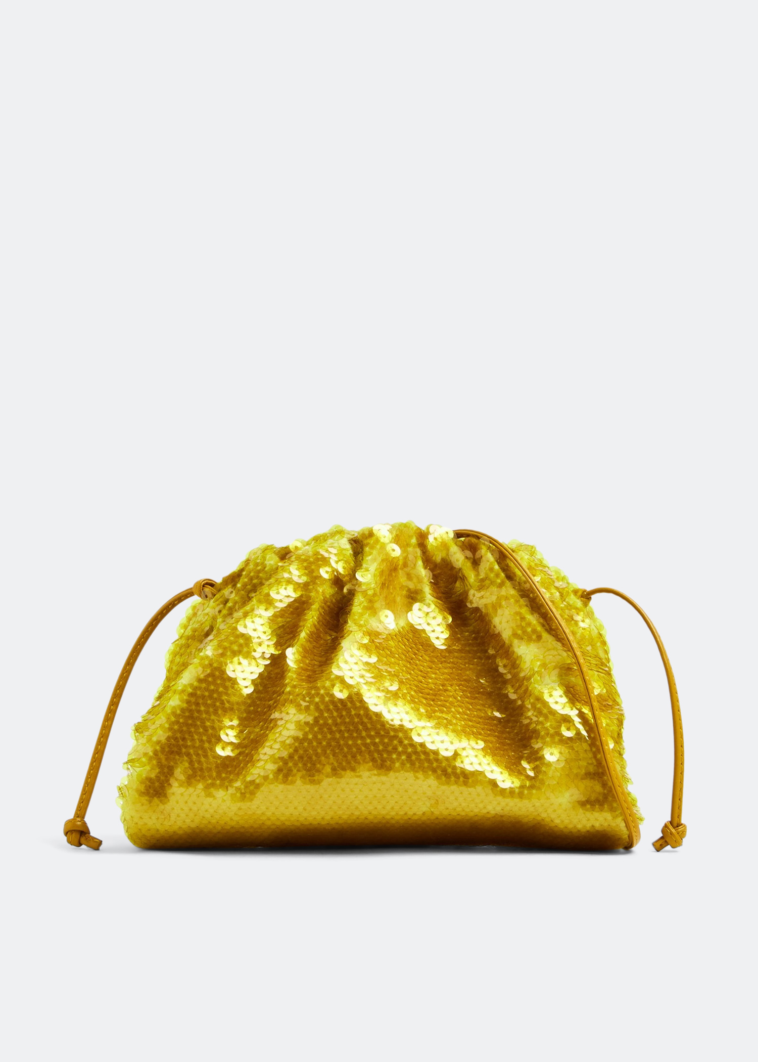 

Mini Pouch clutch, Yellow