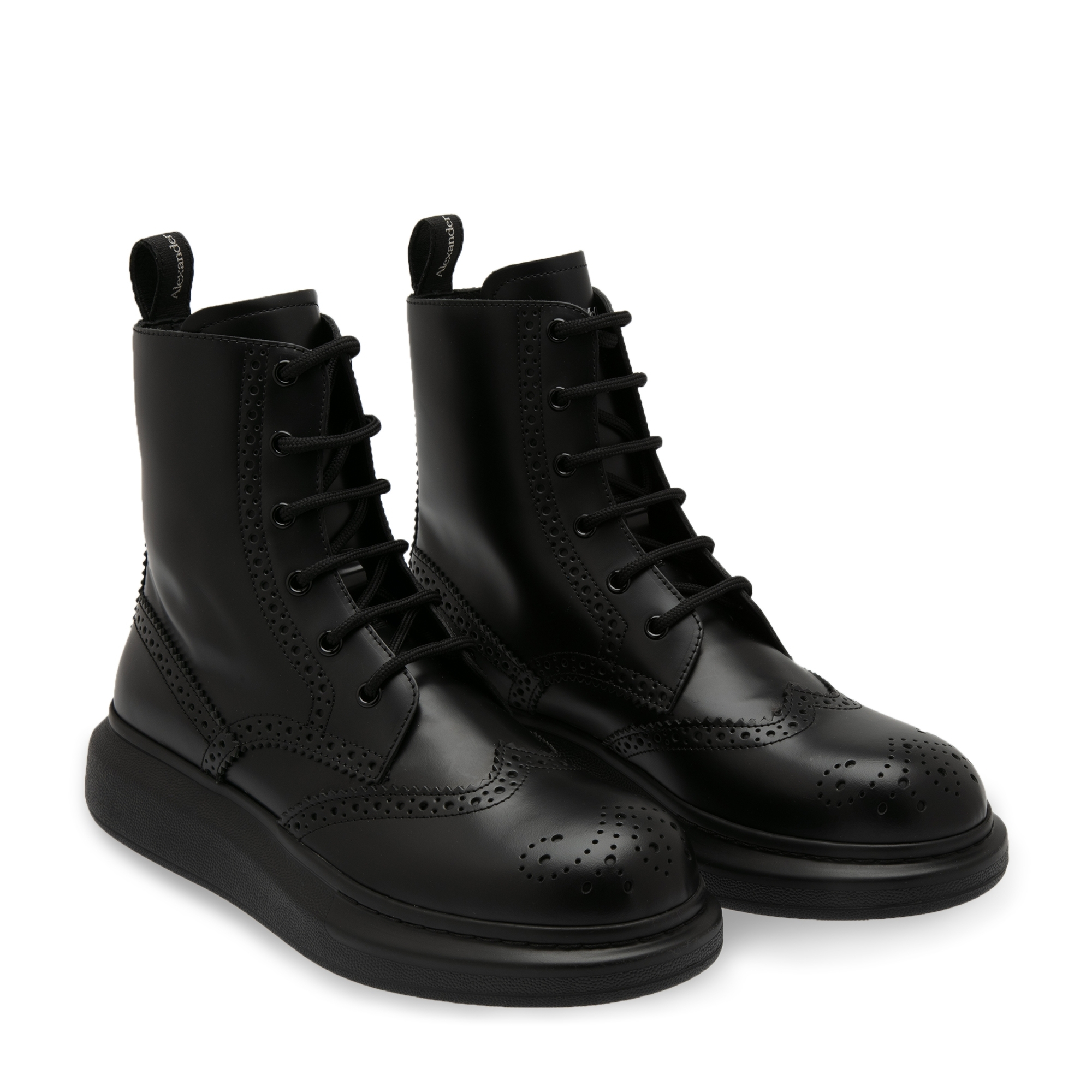 

Leather boots, Black