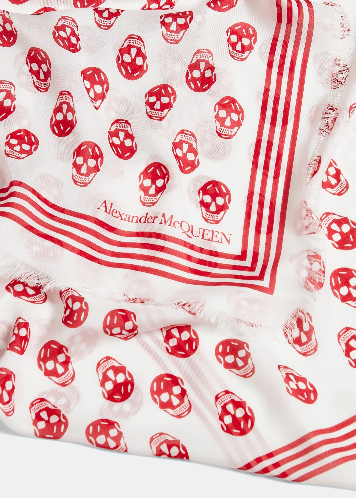 

Biker Skull Scarf, Red
