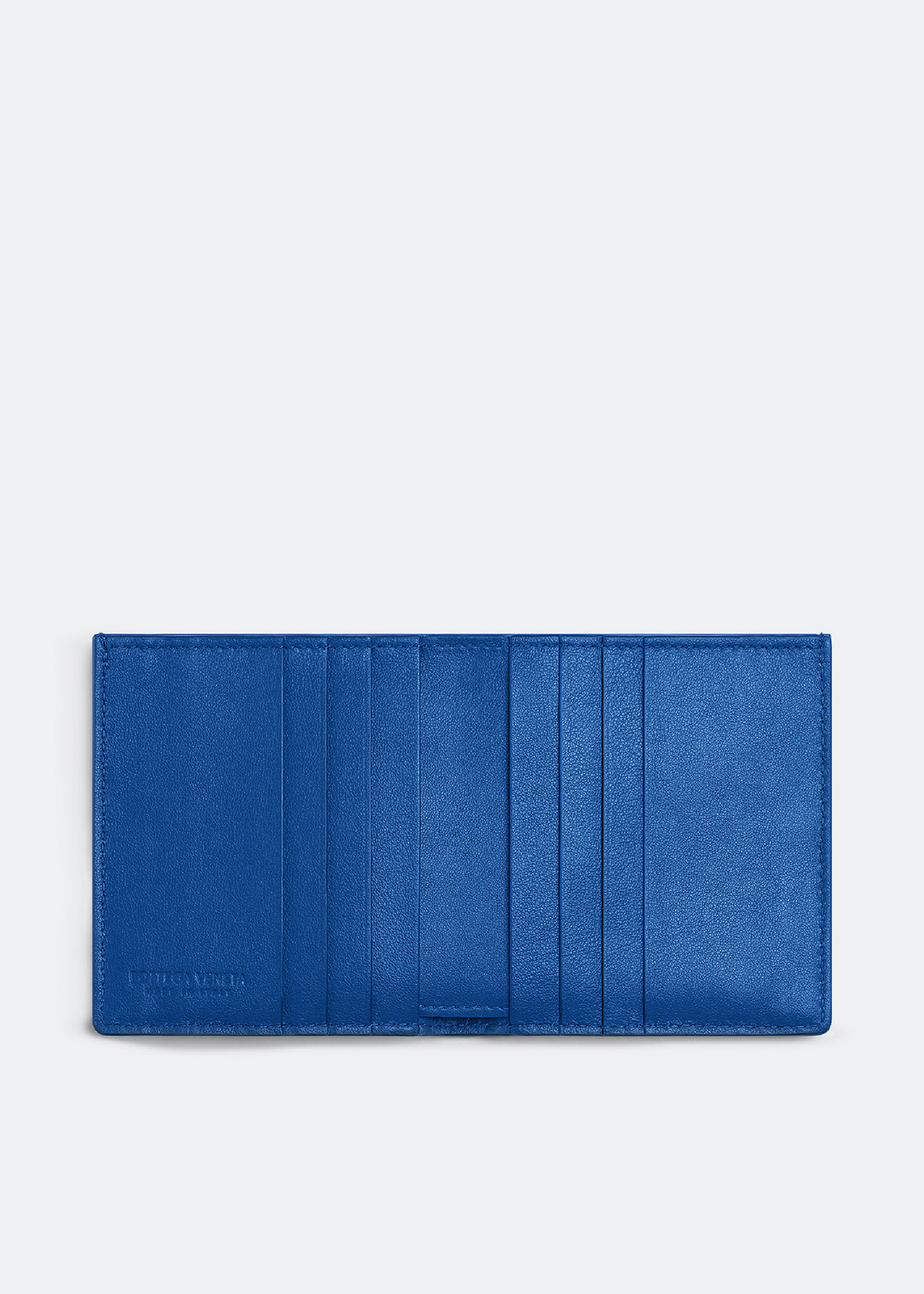 

Intrecciato bi-fold wallet, Blue