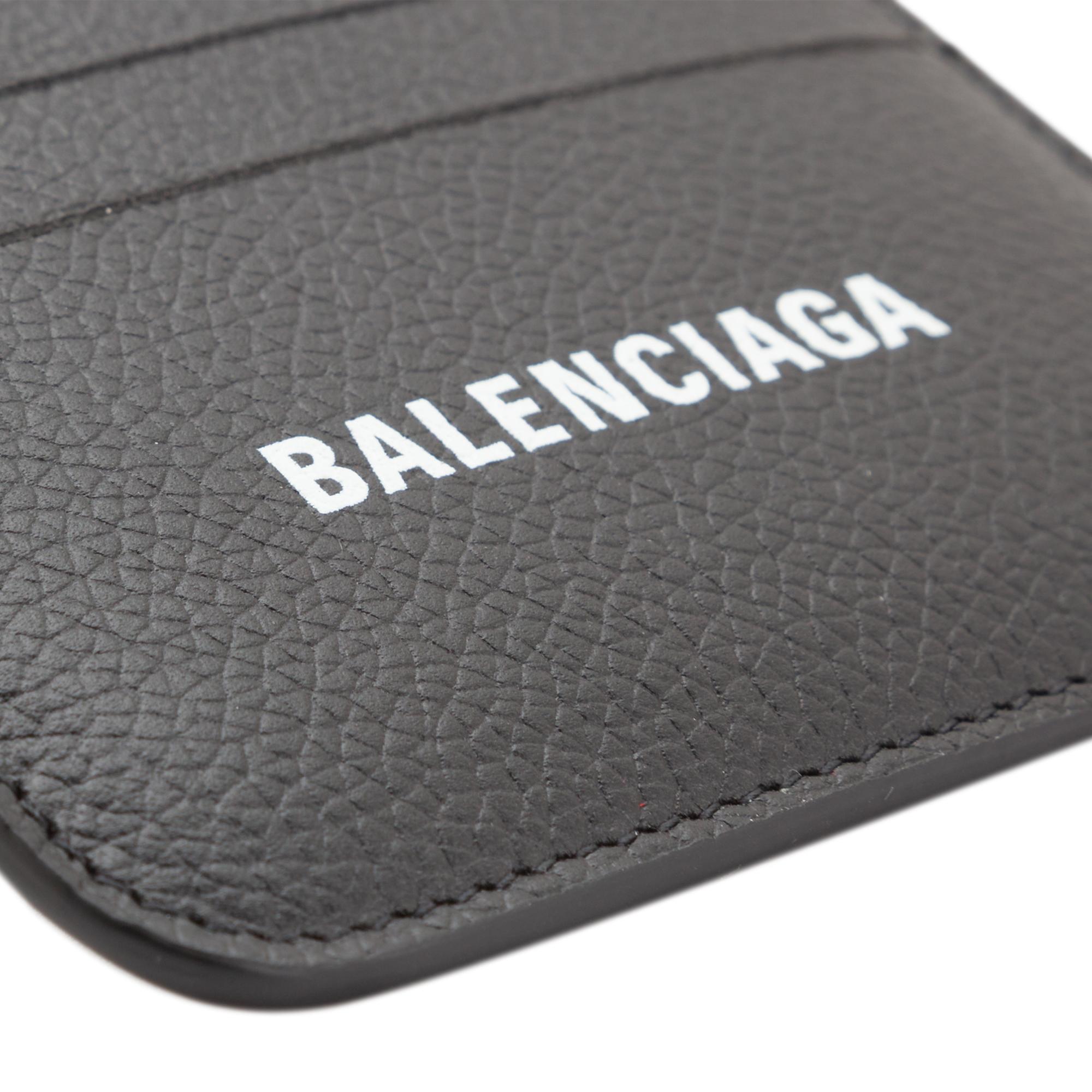 

Logo cash card holder, Black