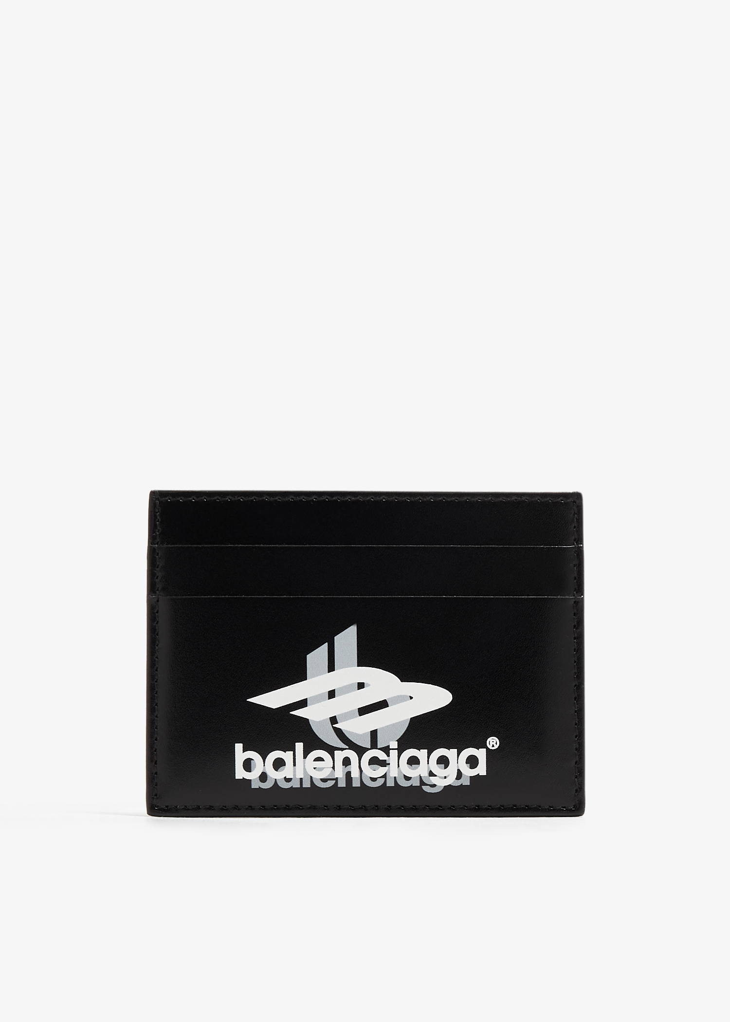 

Logo cash card holder, Black