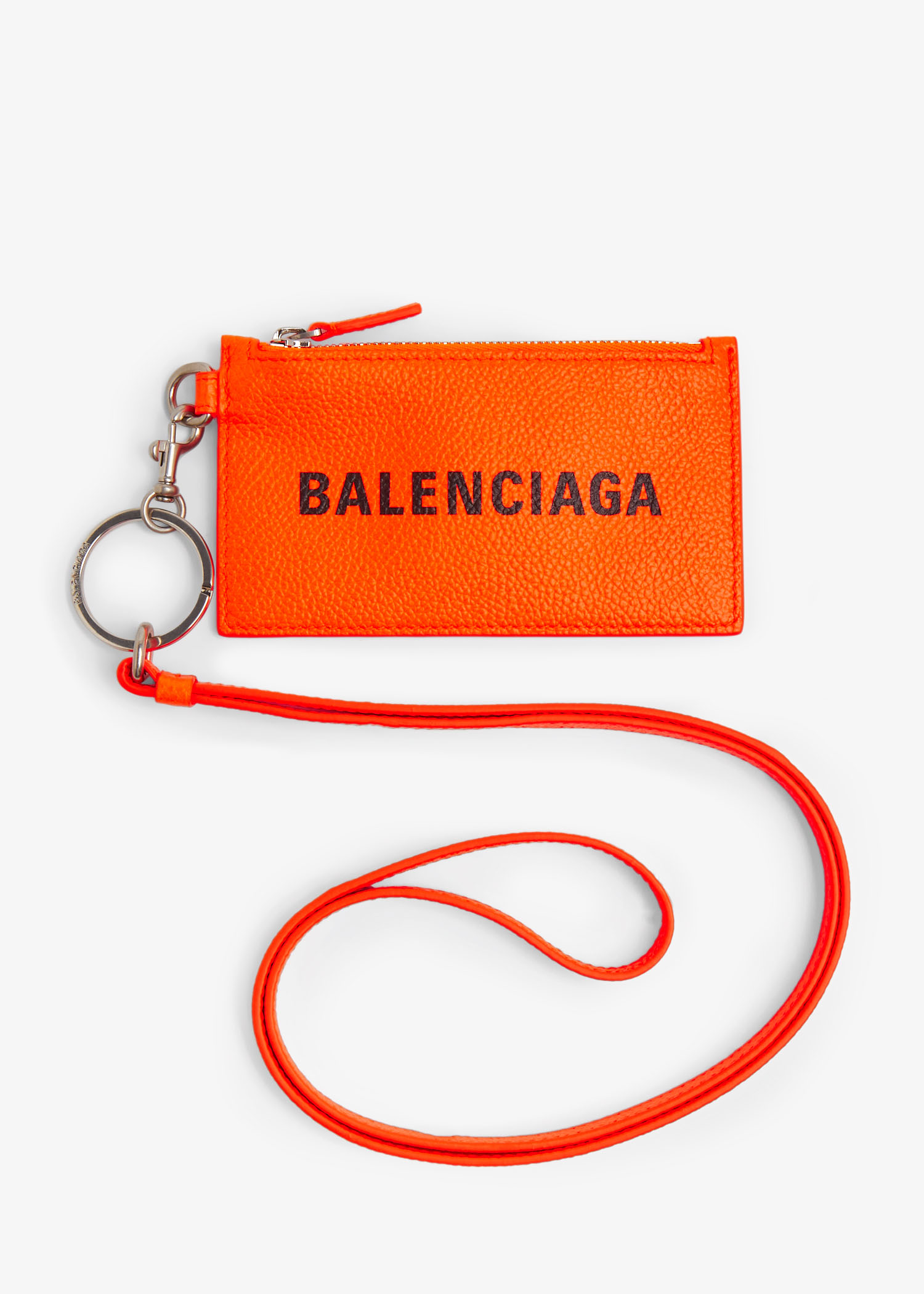 

Cash card holder on keyring, Orange